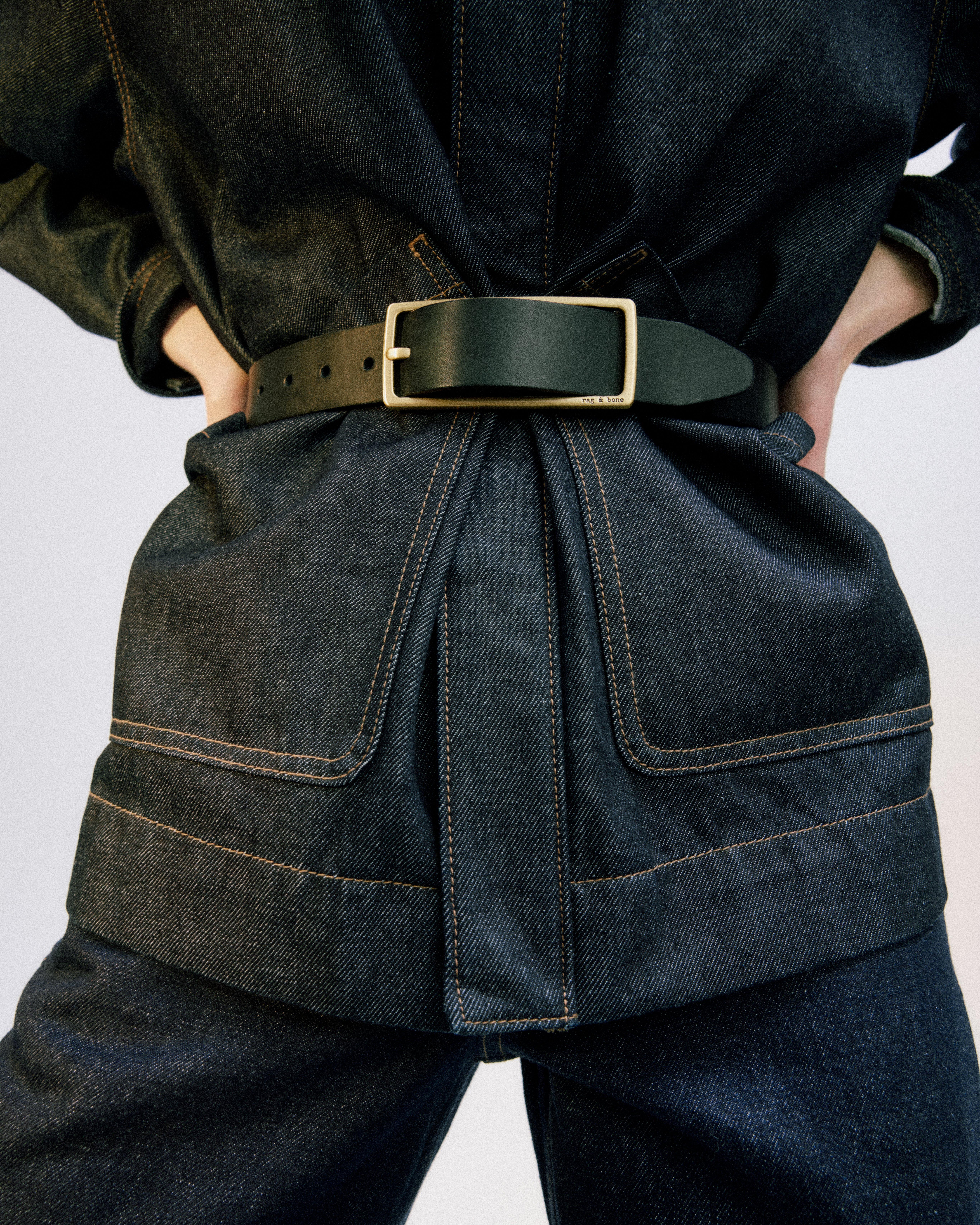 Rebound Leather Belt image number 4