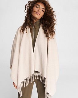 Classic Cashmere Poncho image number 1