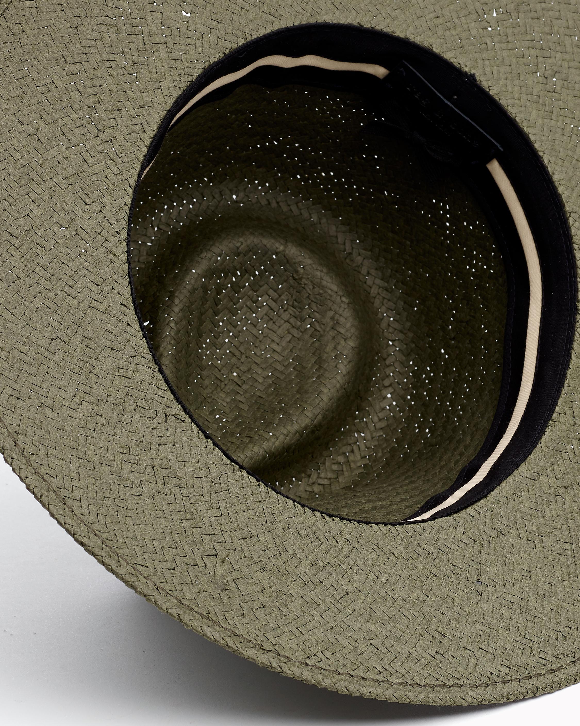 Women's Packable Woven Straw Fedora | rag & bone