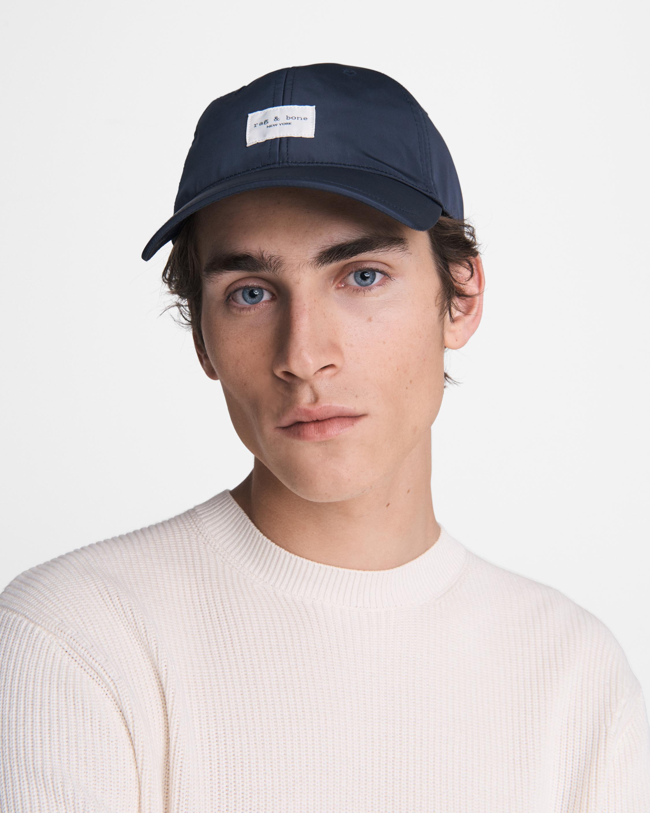 Rag & Bone Perry Leather Baseball Hat