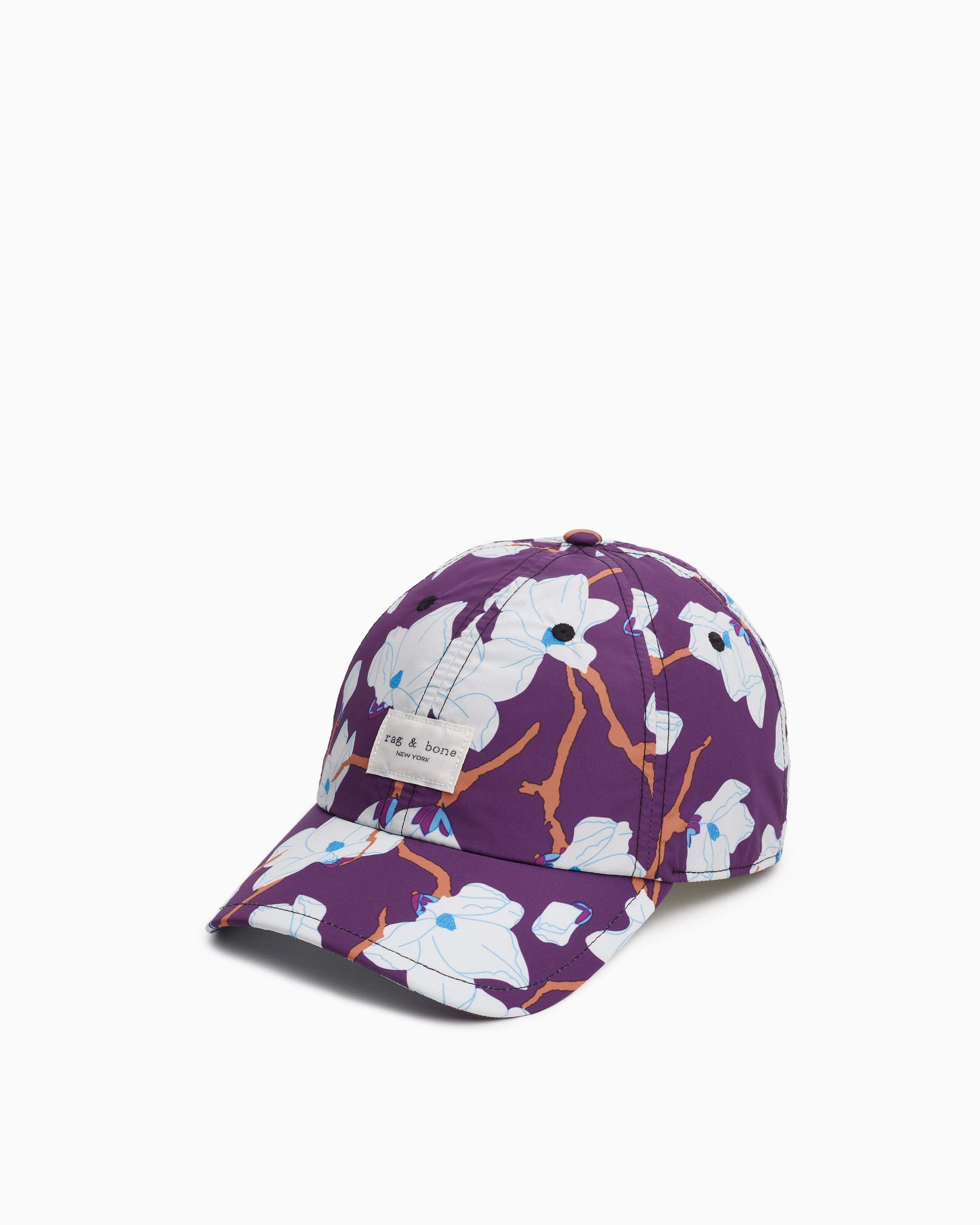 rag & bone Addison Graphic Print Baseball Cap