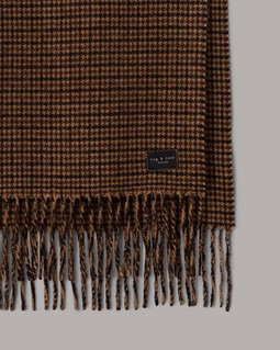 Addison Heritage Skinny Recycled Wool Scarf image number 2