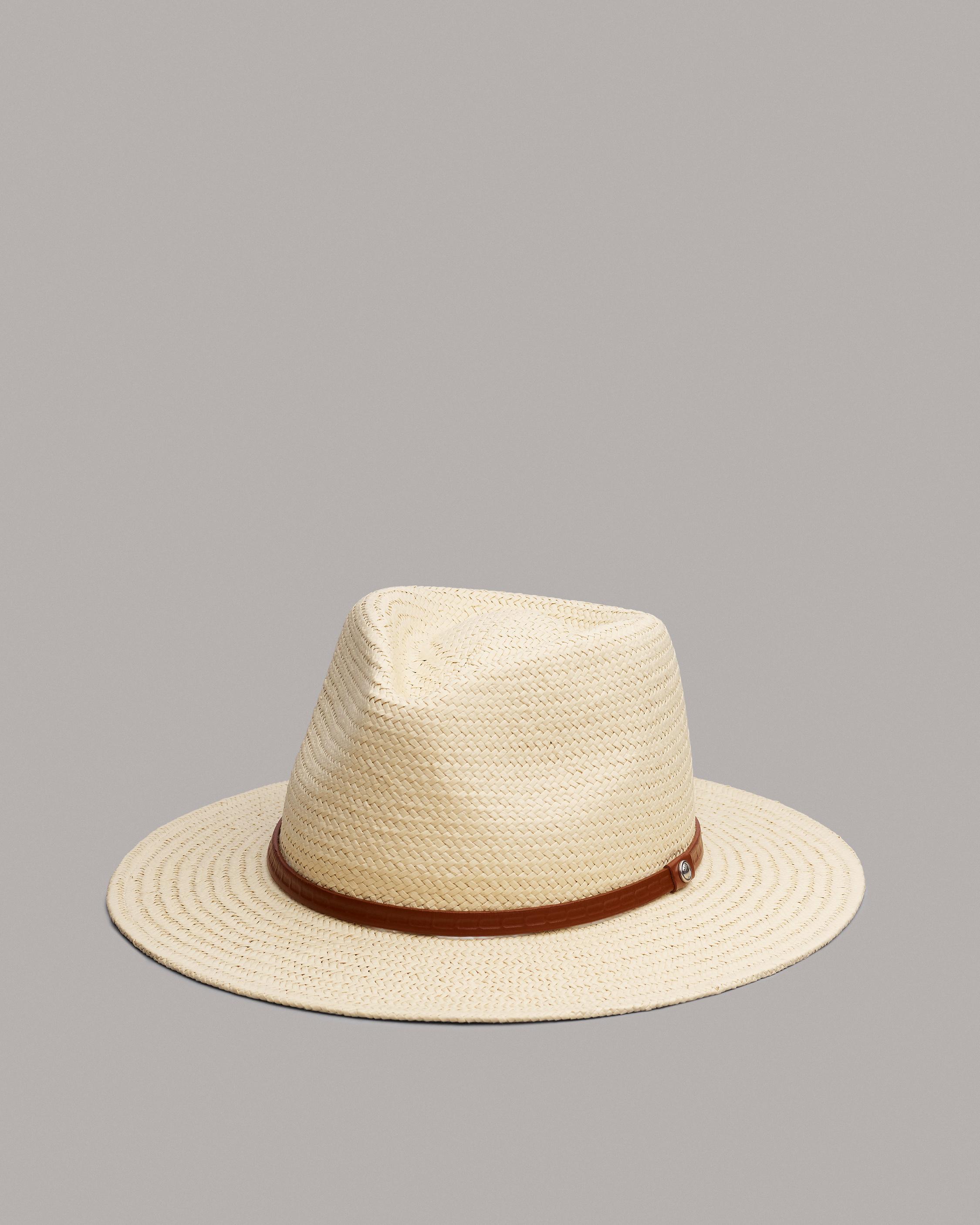 Packable Fedora - Natural