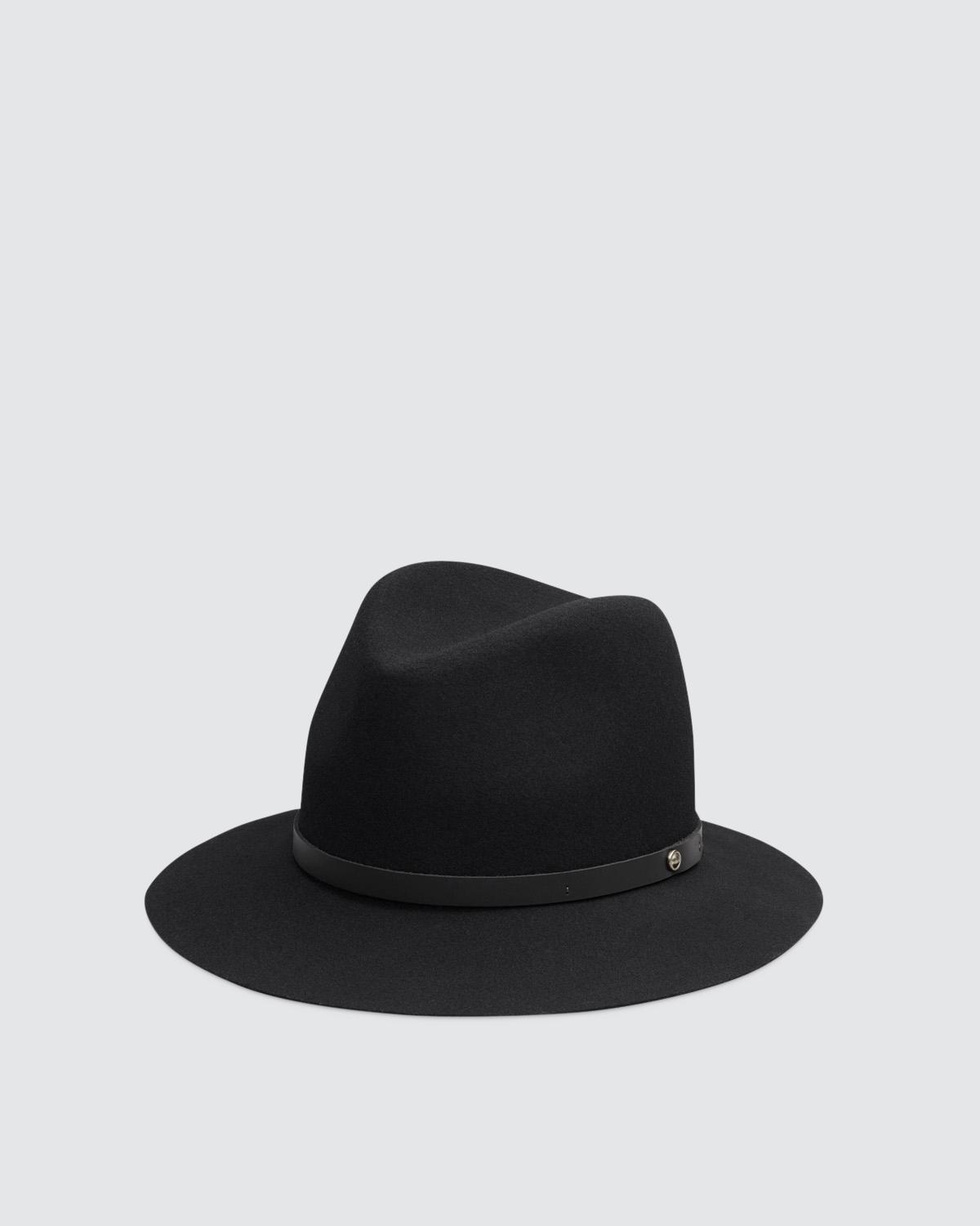 Rag and bone store wide brim fedora