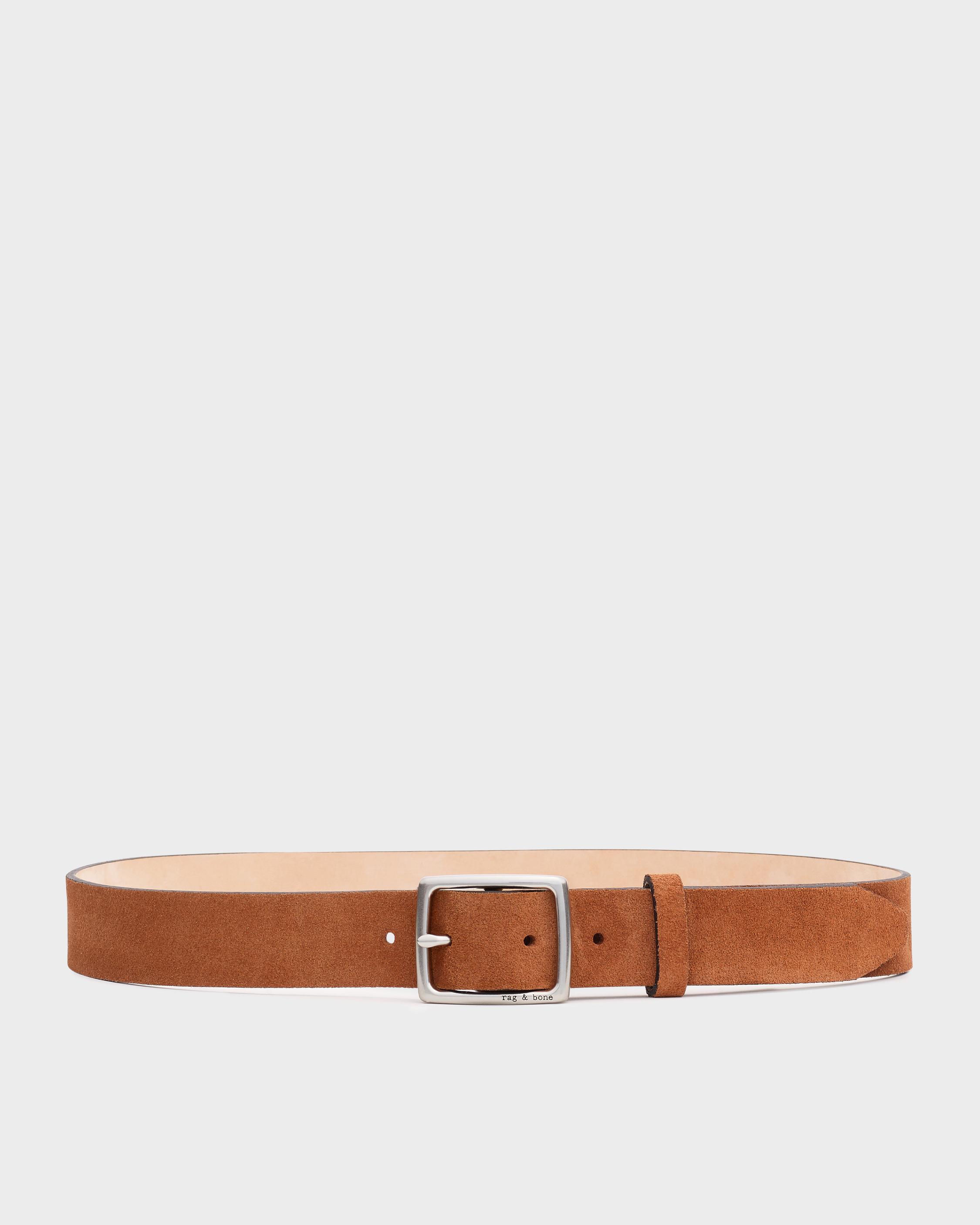 Boyfriend Belt - Redwood Suede | rag & bone