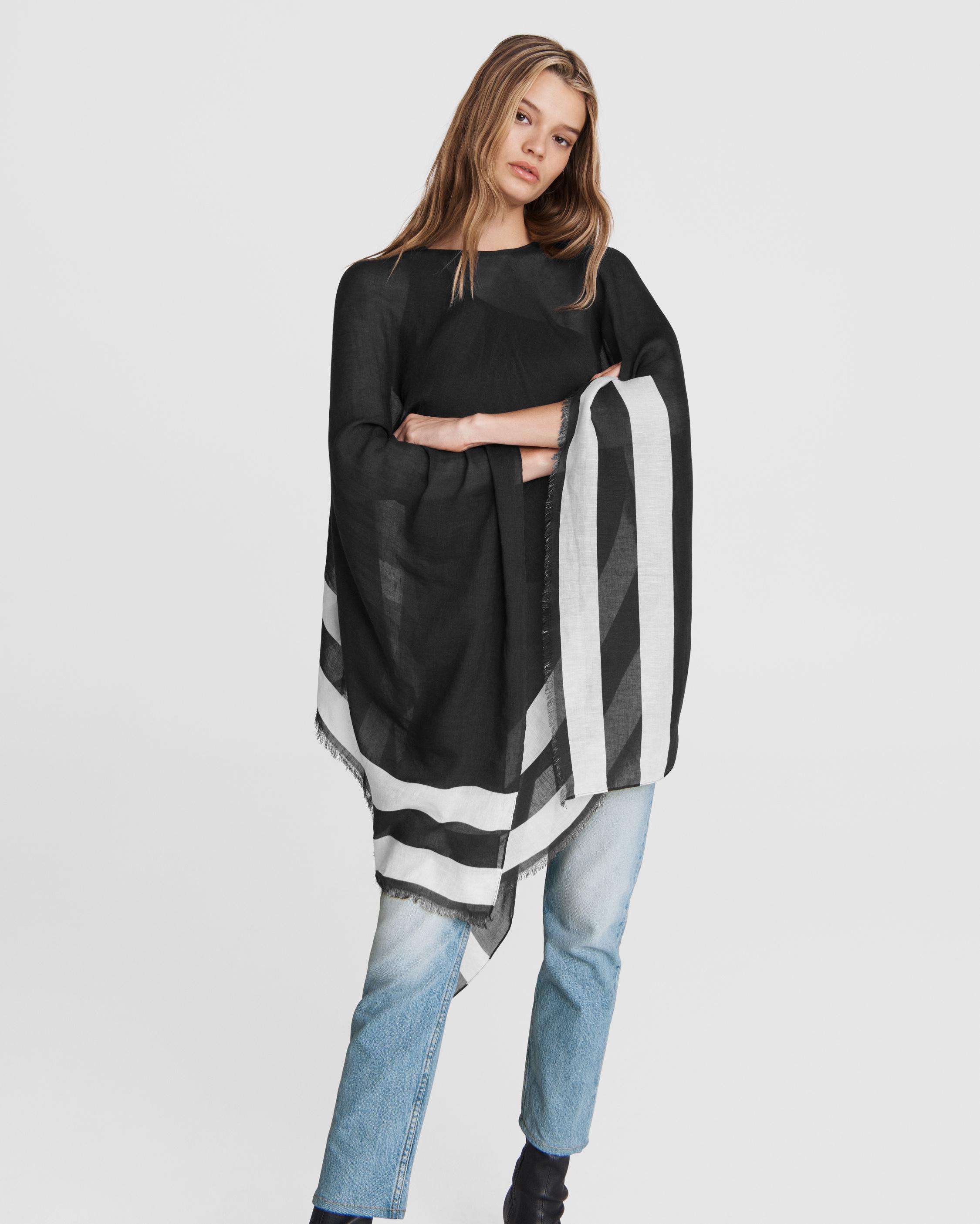 Hera Linen Beach Wrap | rag & bone