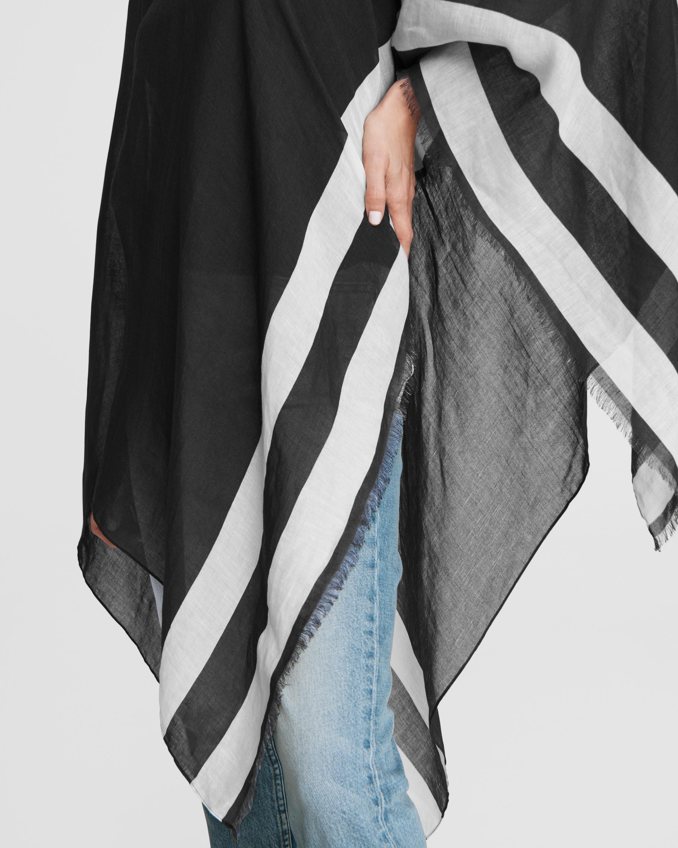 Hera Linen Beach Wrap image number 6