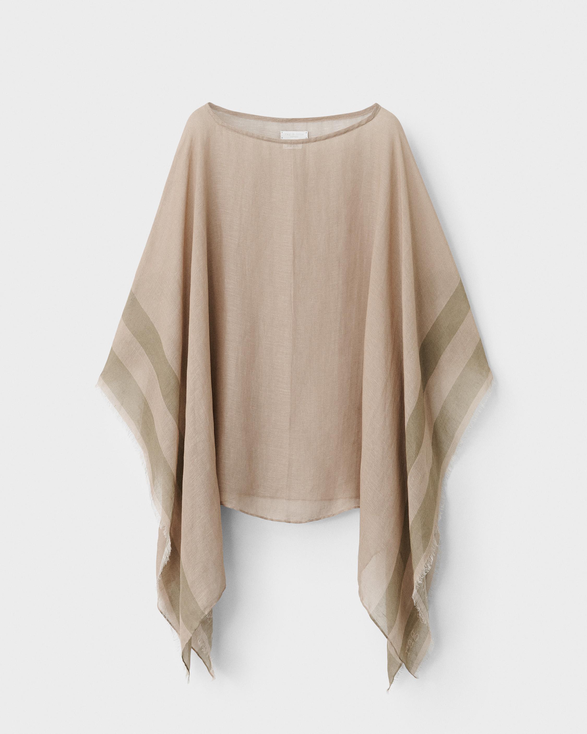 Hera Linen Beach Wrap image number 2
