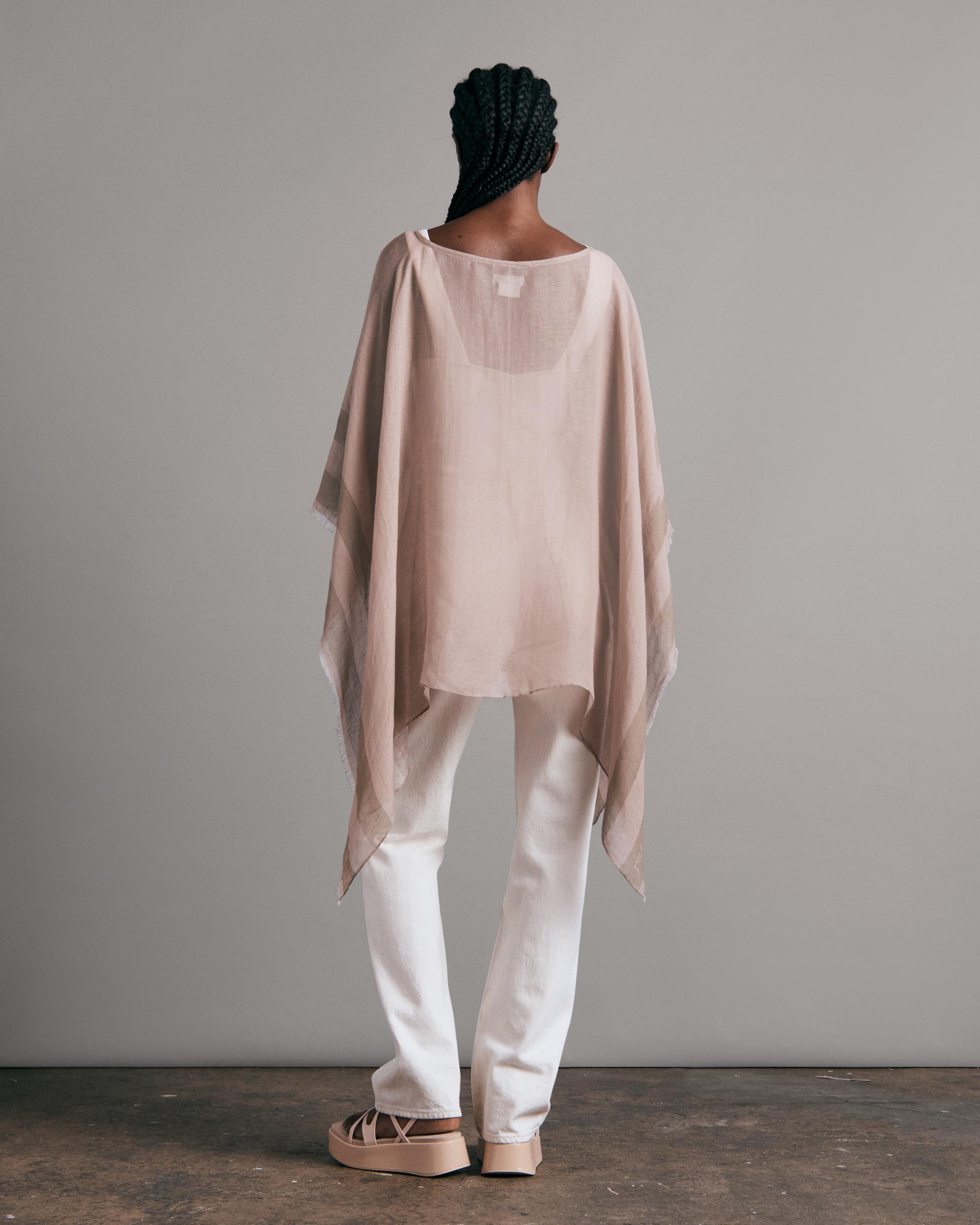 Hera Linen Beach Wrap image number 5