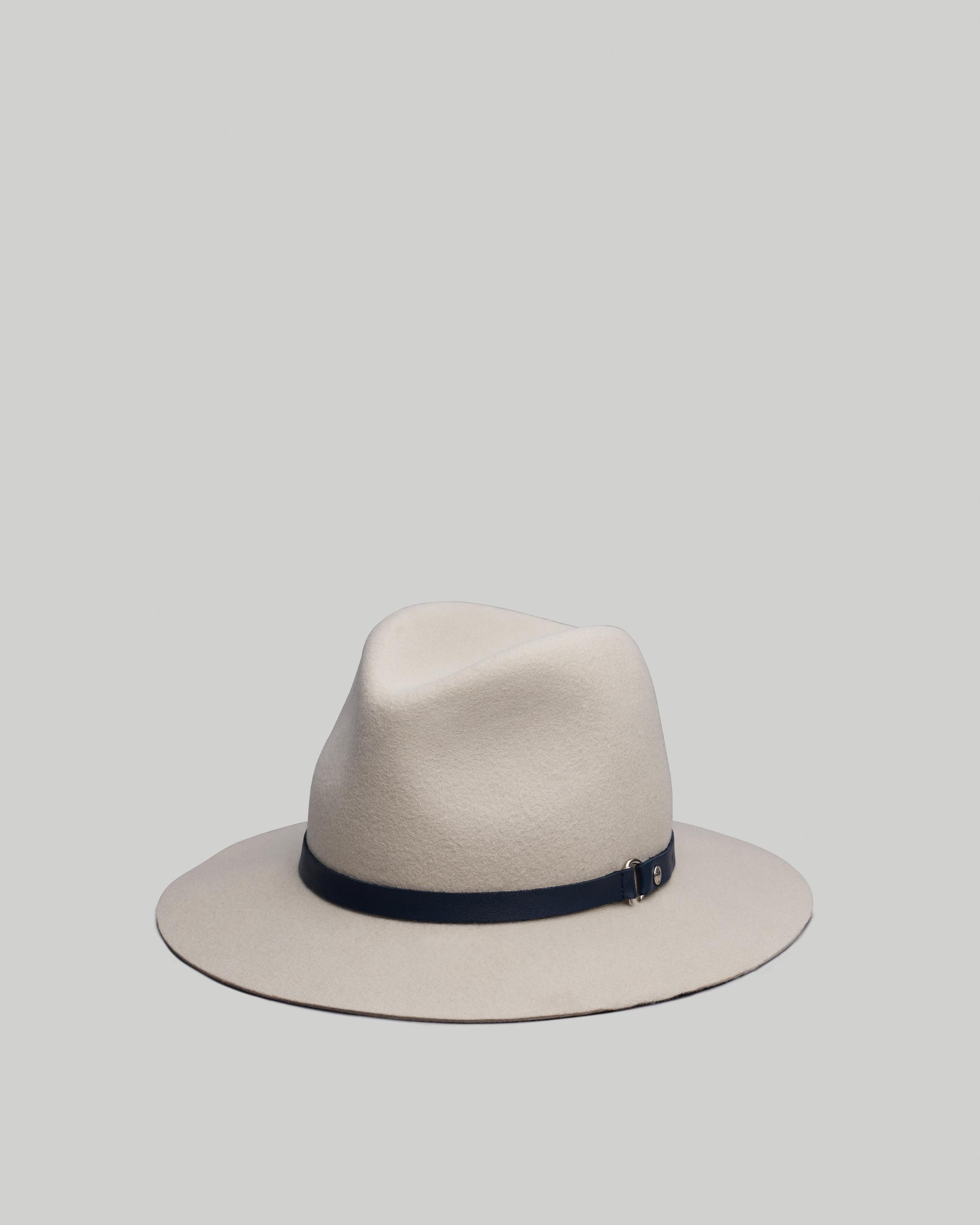 Rag and bone cheap packable fedora