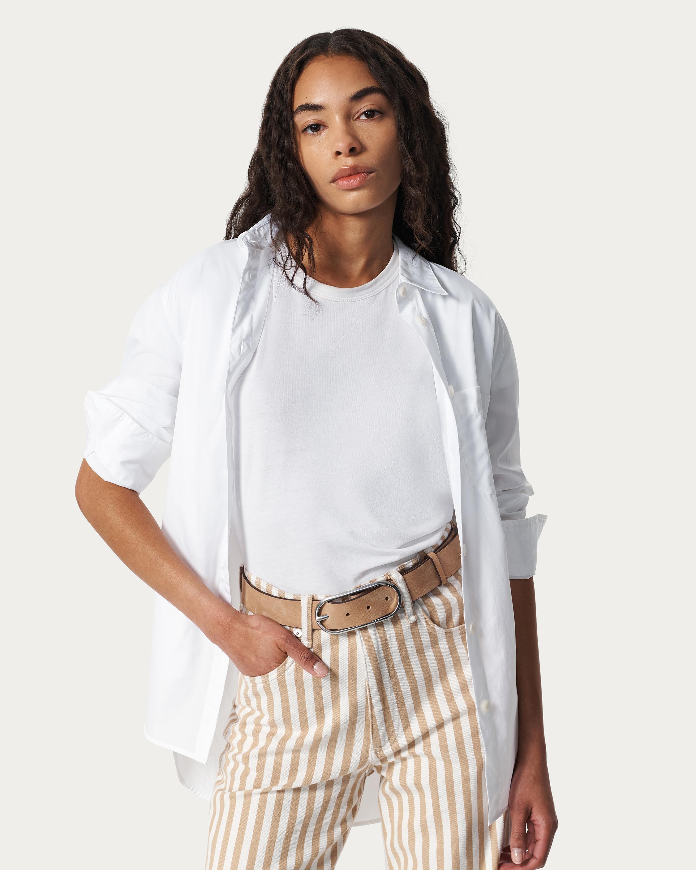 Rounded Rebound Suede Belt image number 2