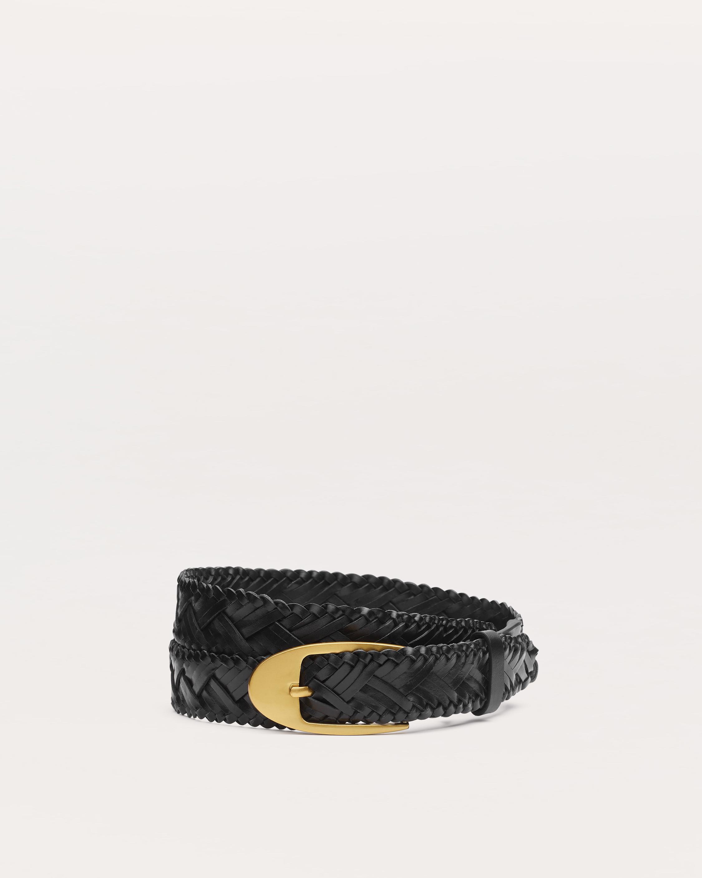 Gemma Woven Leather Belt image number 1