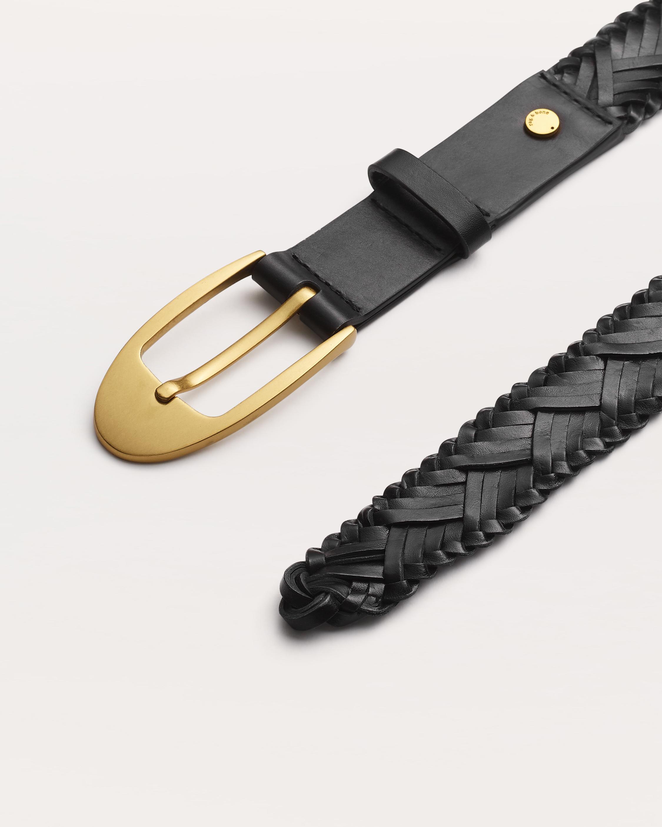 Gemma Woven Leather Belt image number 3