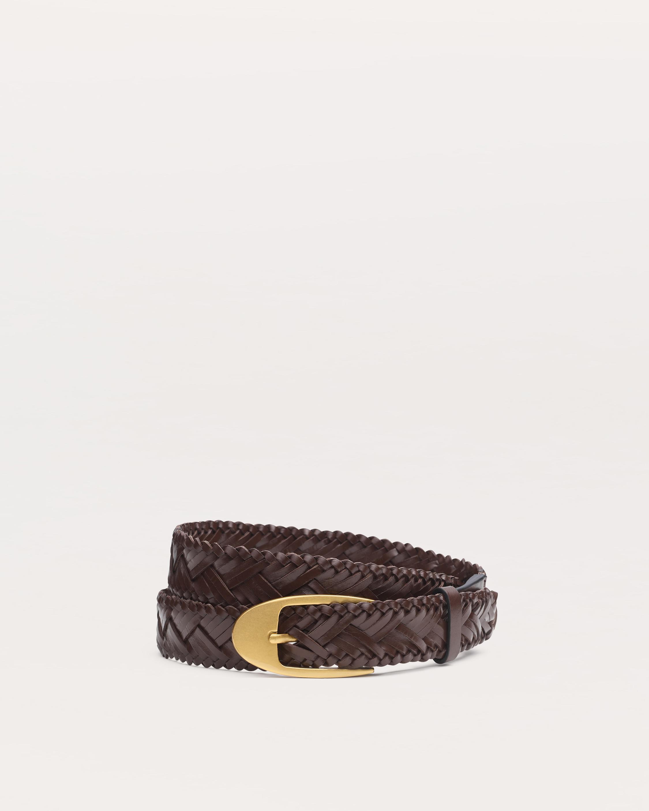 Gemma Woven Leather Belt image number 1