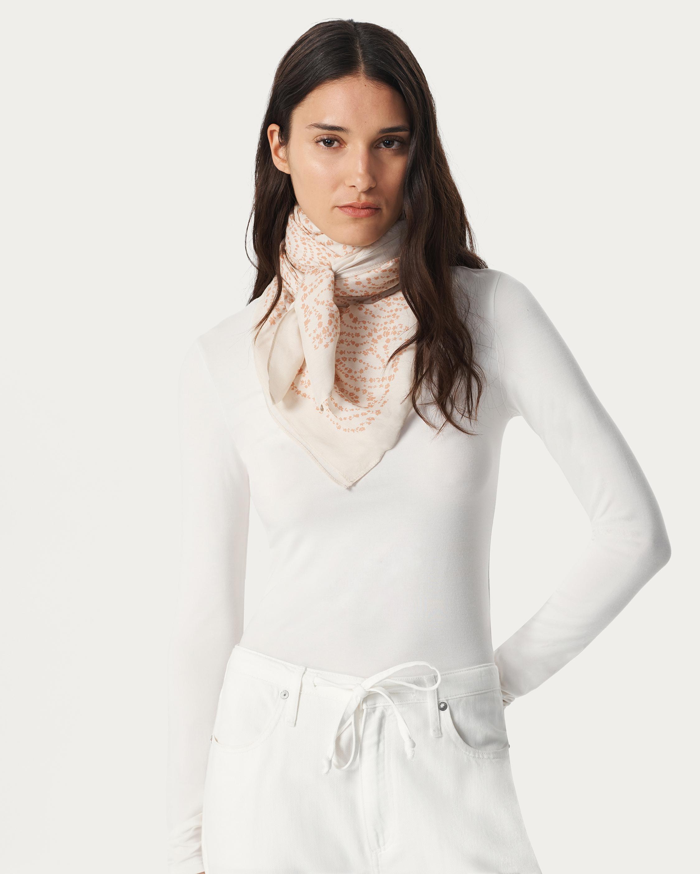 Miriam Floral-Print Scarf image number 2