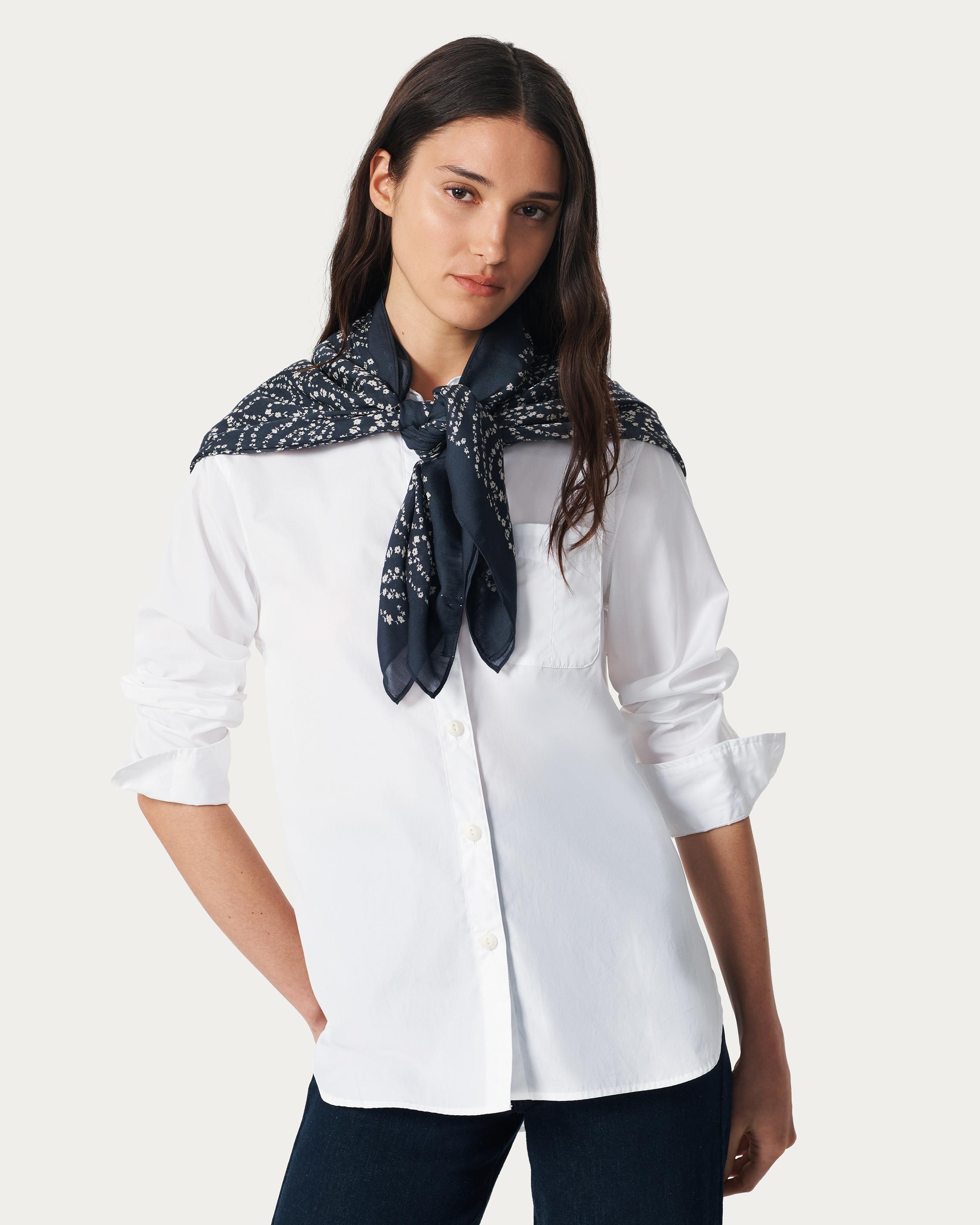 Miriam Floral-Print Scarf image number 2