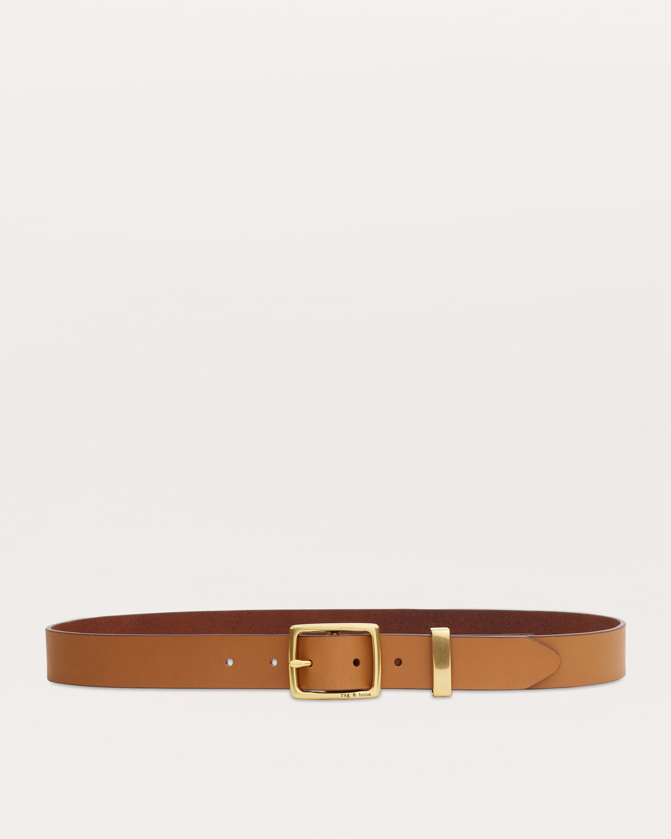 X Boyfriend Leather Belt - Tan | rag & bone