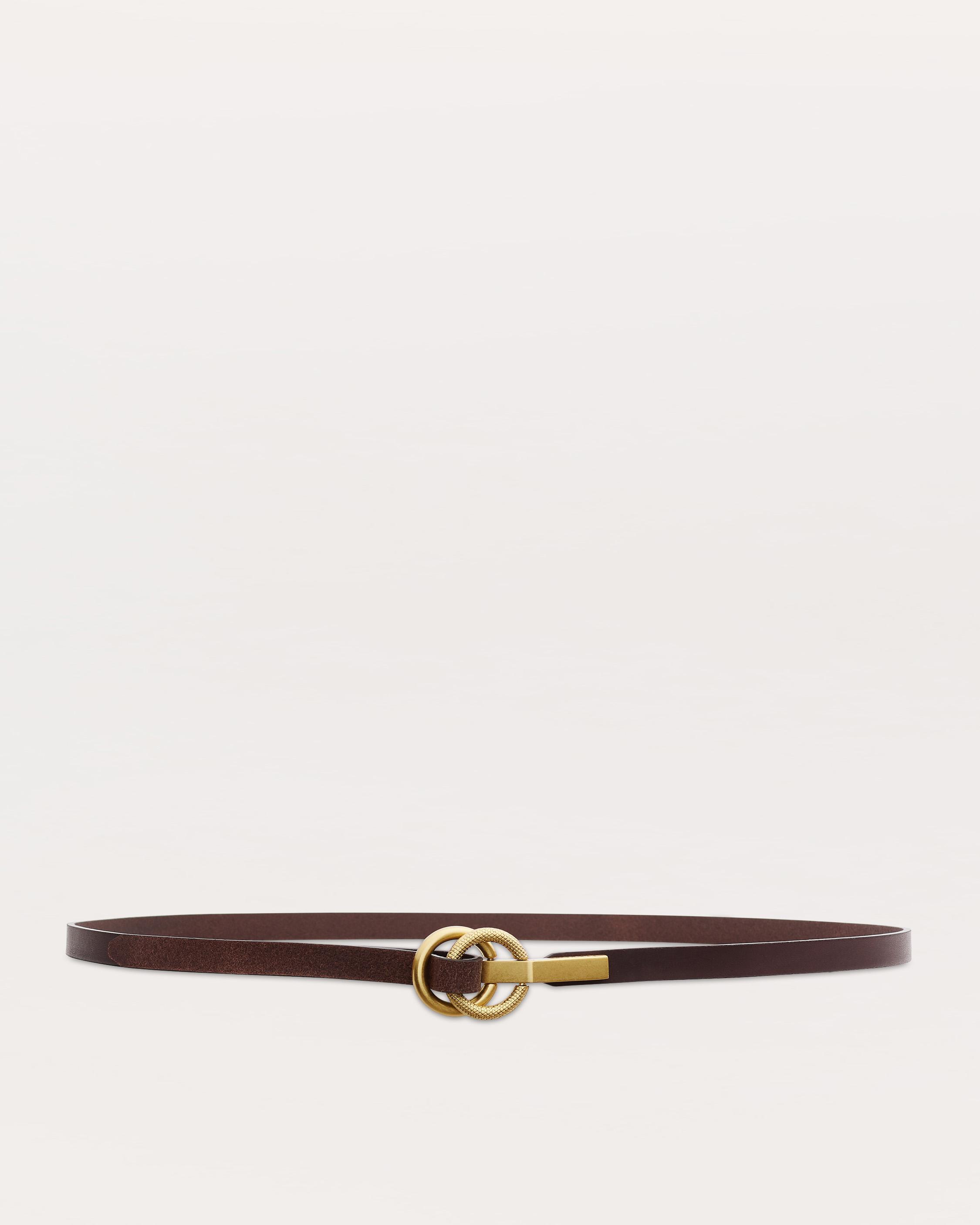 Dakota Leather Belt - Dark Espresso | rag & bone