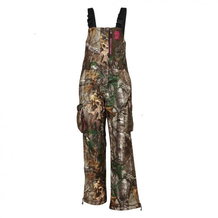 Rocky Athletic Mobility Women's Waterproof Insulated Bib in Realtree Xtra