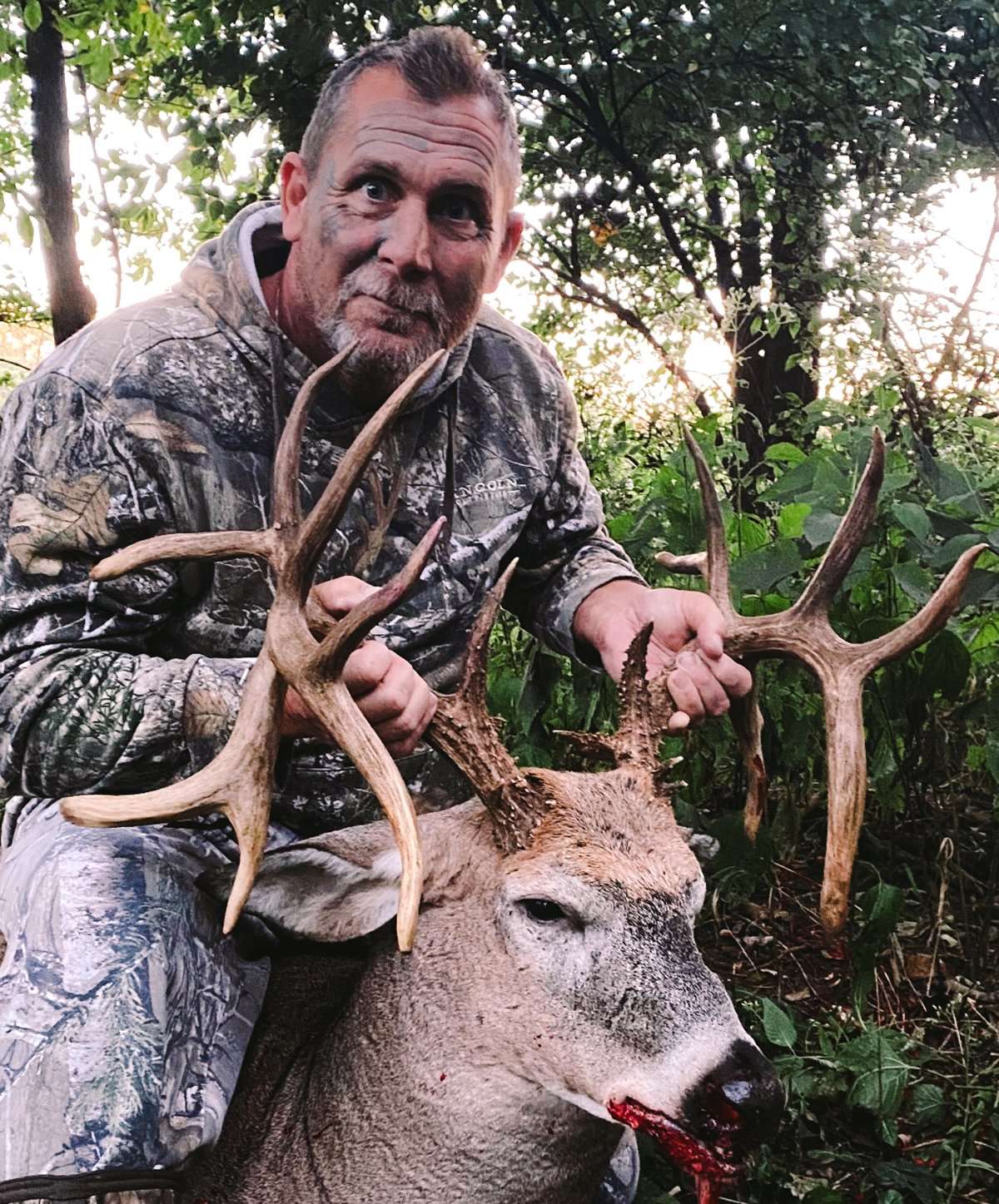 Humphrey's buck green scored 201 4/8 inches. Humphrey's buck green scored 201 4/8 inches.
