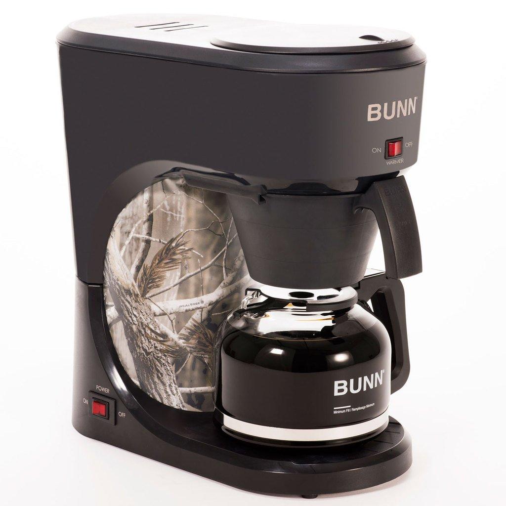 The 10 Cup Realtree Coffee Maker from Bunn works as good as it looks.