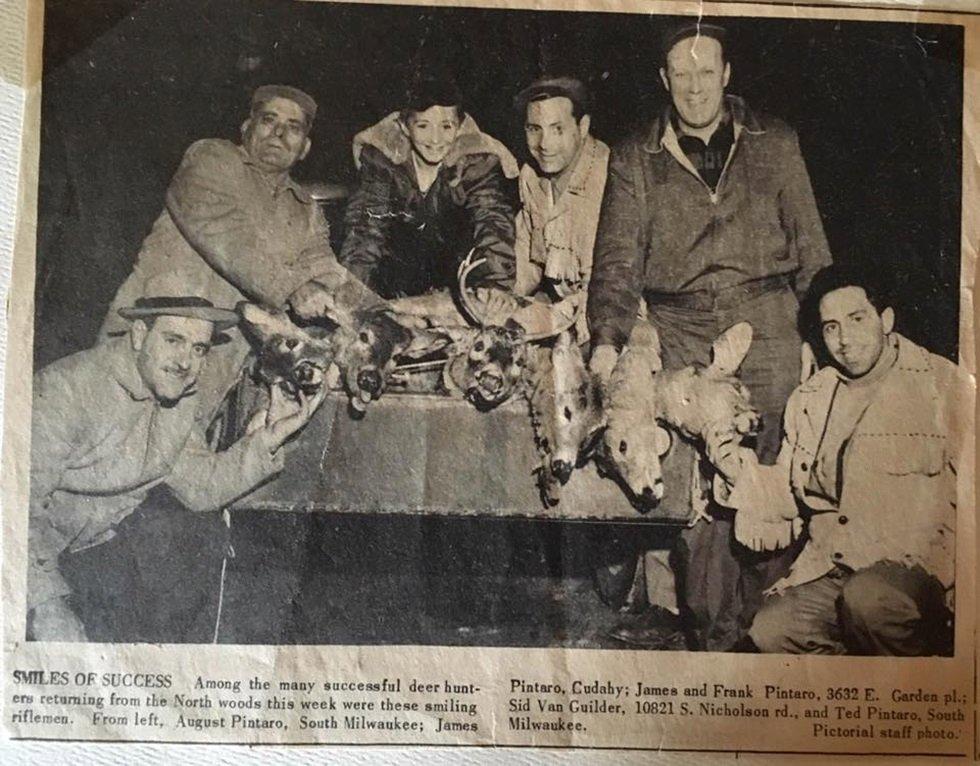 Frank Pintaro's Family, 1950s