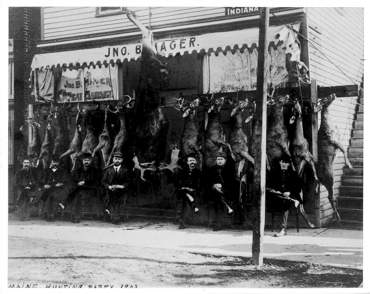 Maine Hunting Party, 1903