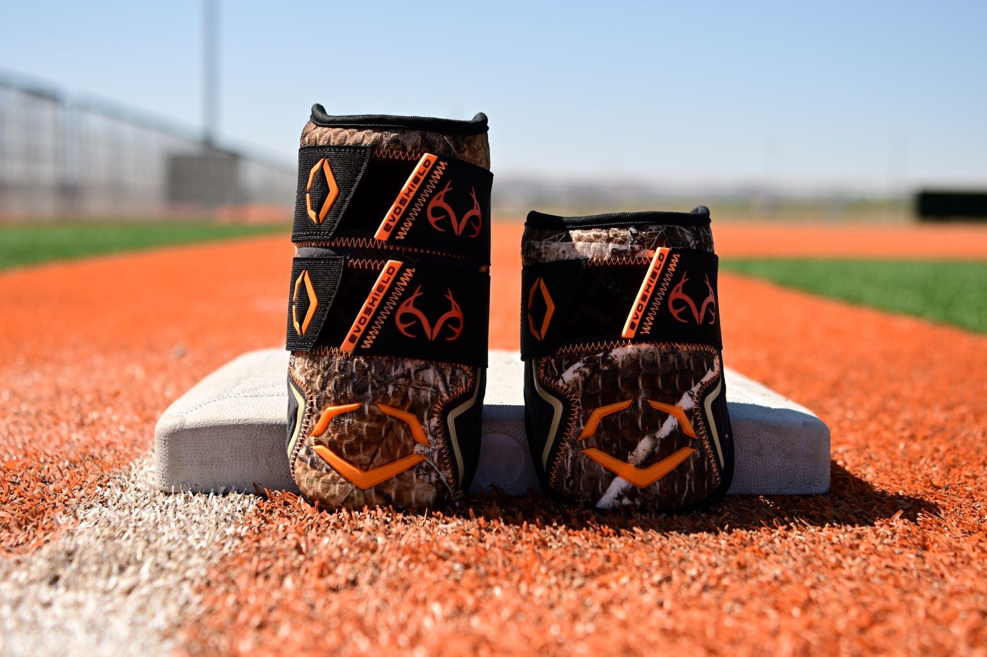 EVOSHIELD EXCLUSIVE PRO-SRZ™ 2.0 BATTER'S LEG GUARD: CARDINAL