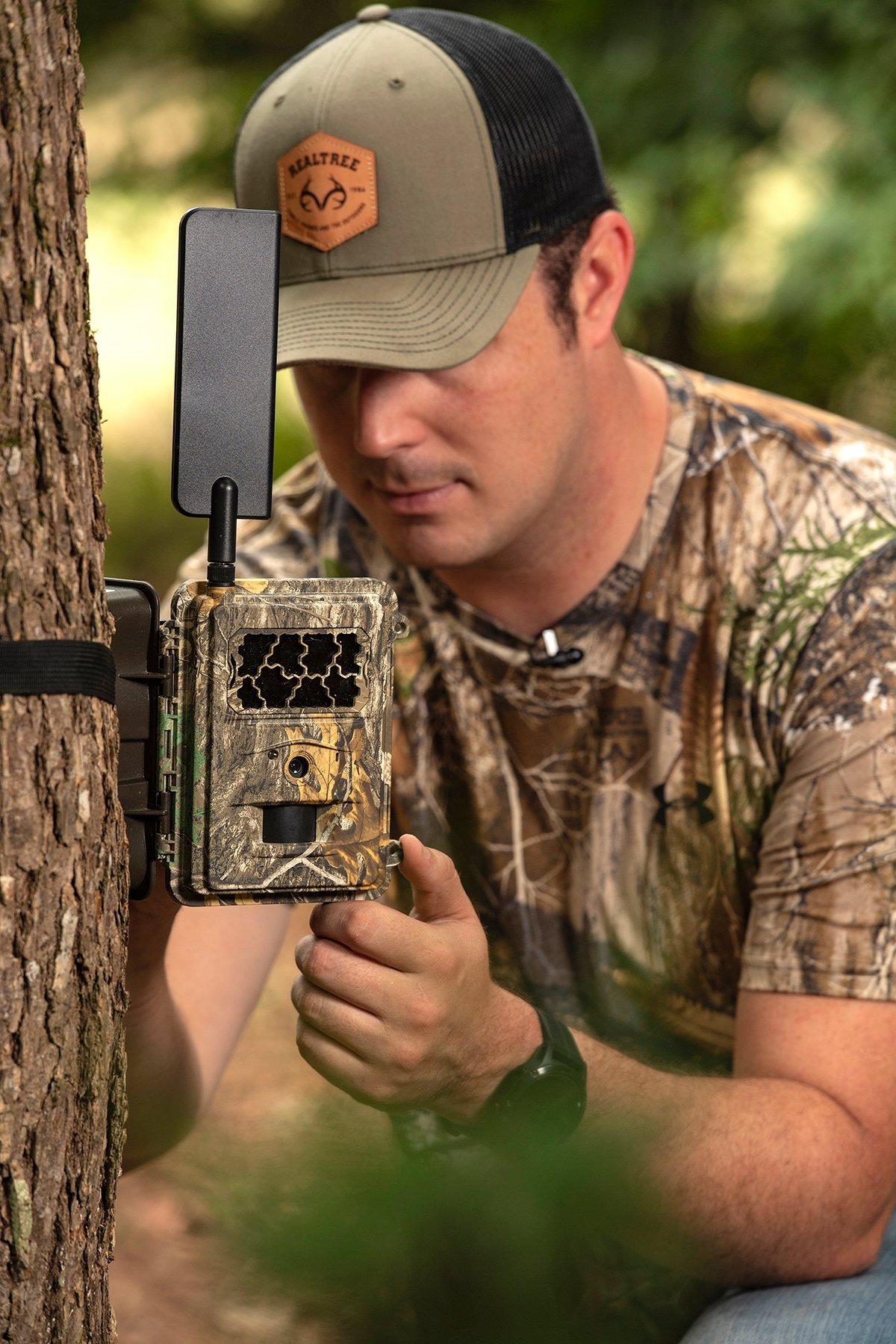 Cellular trail cameras are loved by most hunters, but some states are bringing ethics into the discussion. Image by Whitetail TV / Spartan 