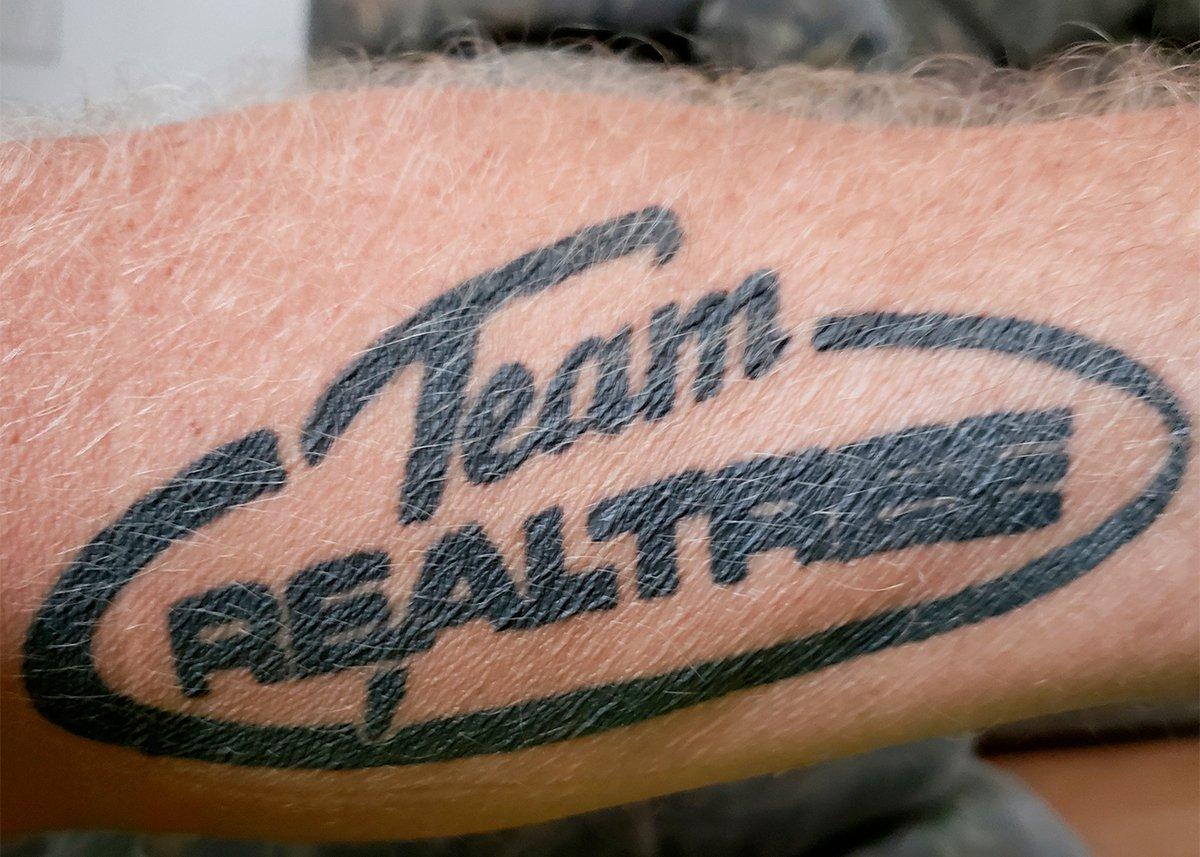 Realtree Deer Logo Tattoo