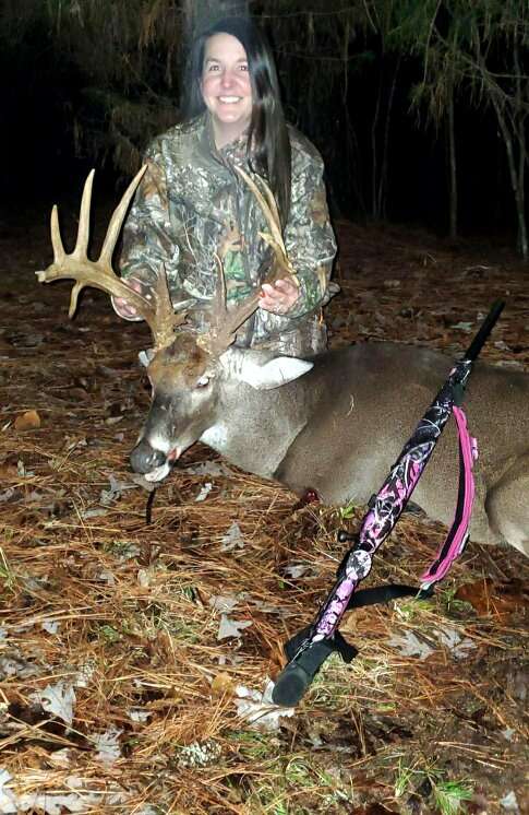 Prime conditions made Morgan rush home from Christmas shopping to climb into the stand.