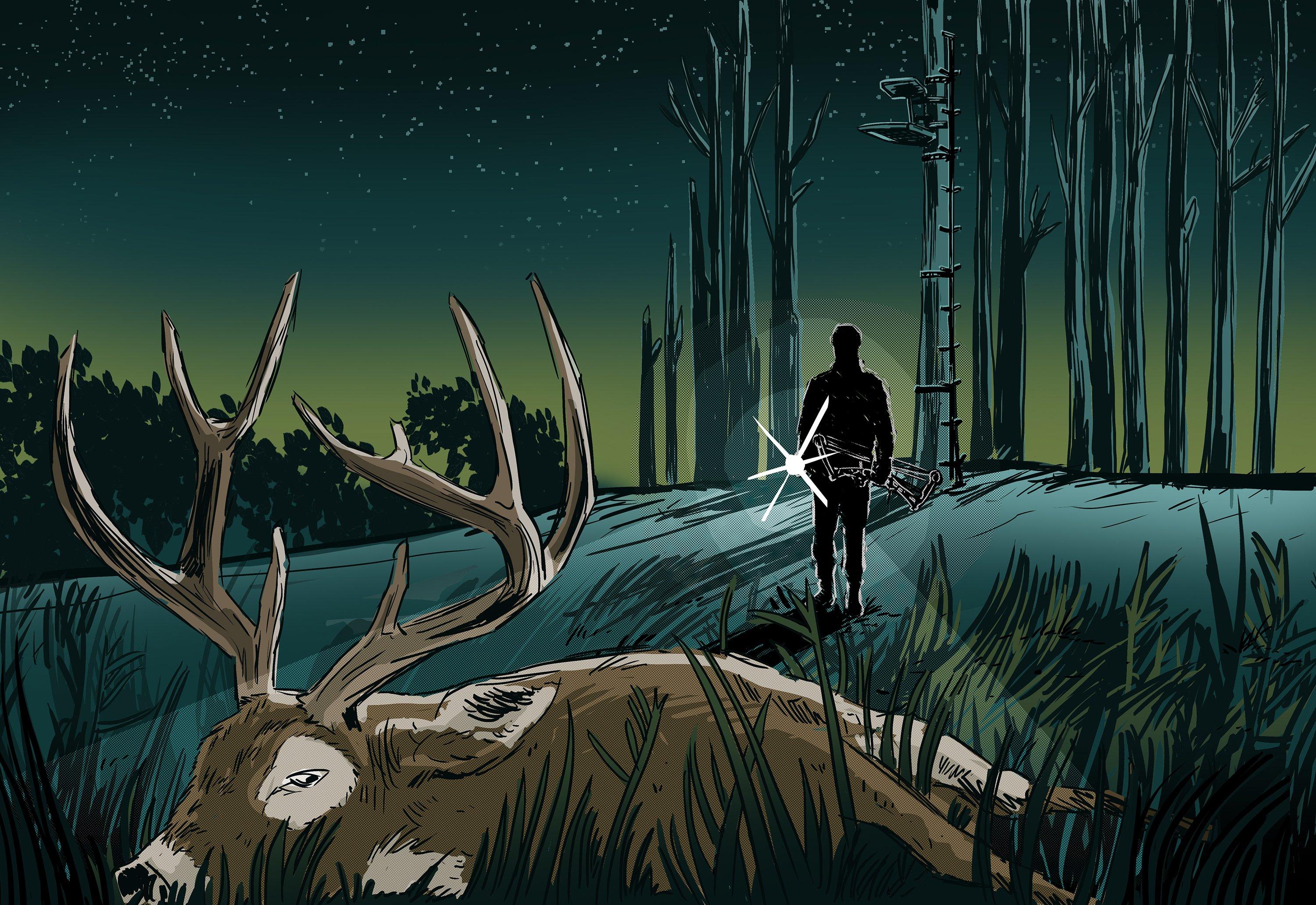 These 5 factors influence rut hunting success. Illustration by Ryan Orndorff