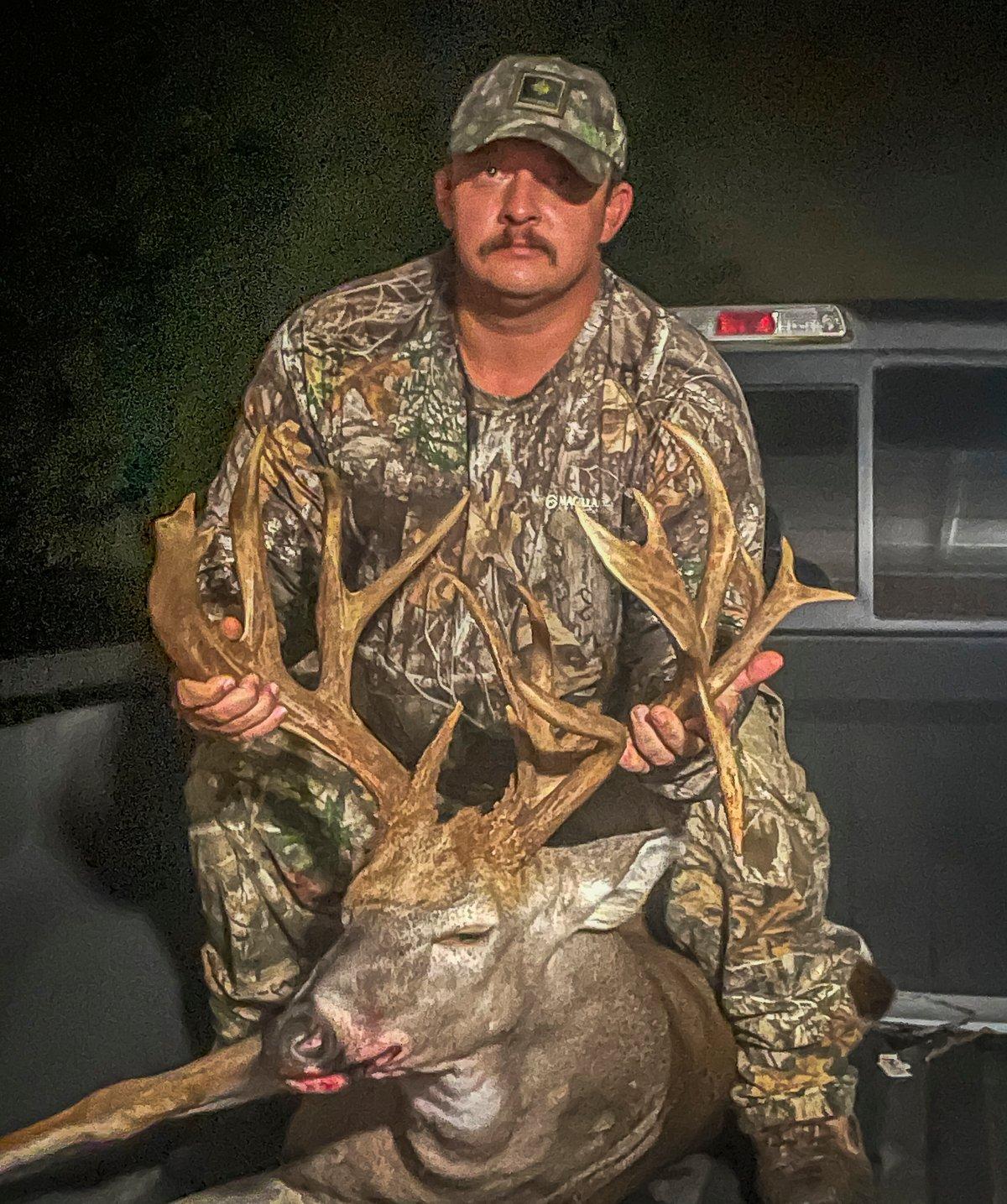 Ricky Daugherty's knock on a door buck. 