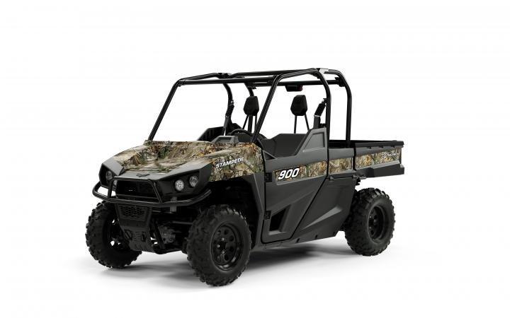 Bad Boy Introduces First Gas-Powered Side-by-Side -- The Stampede 900 4x4 in Realtree Xtra
