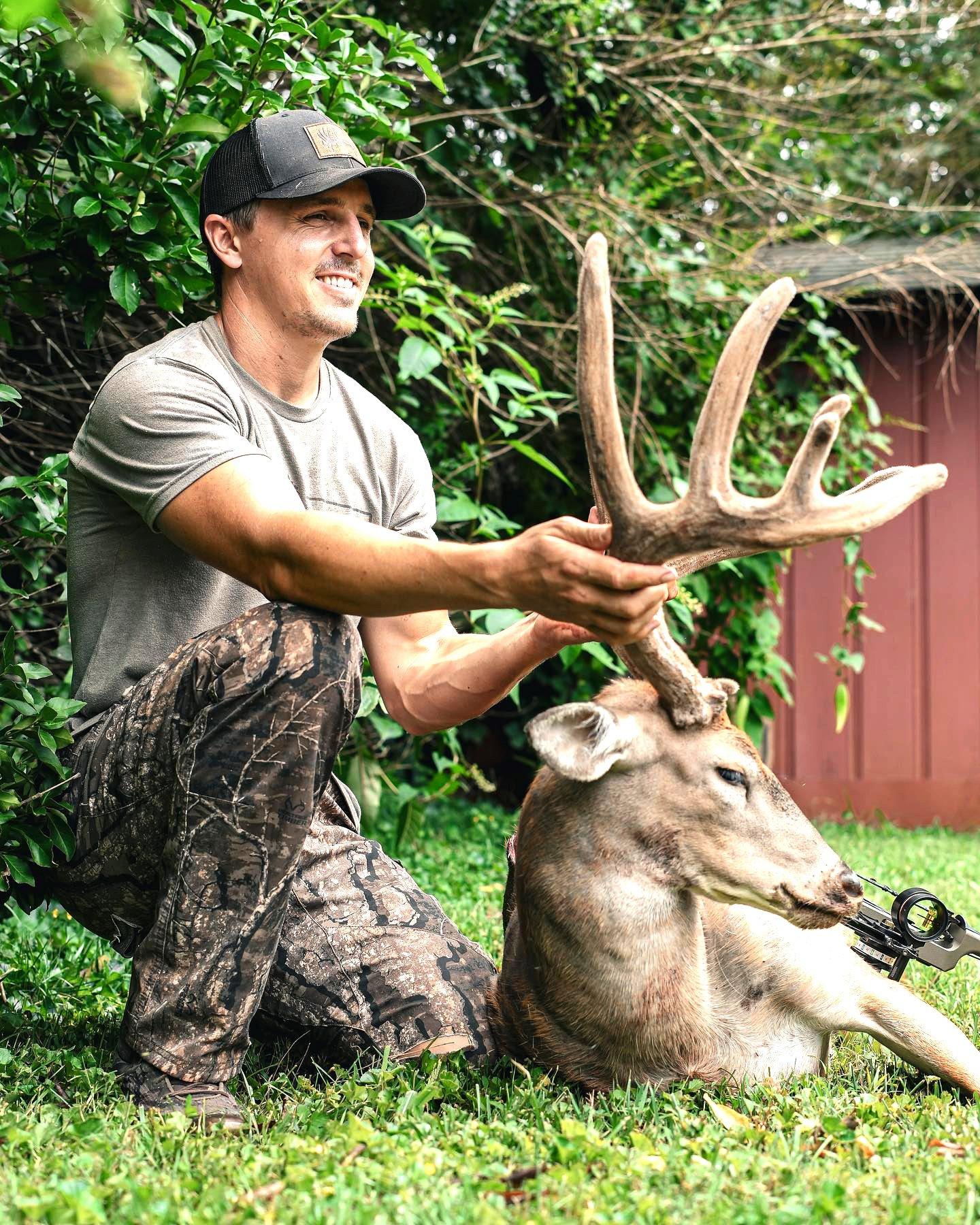 Fishing Line Deer Fence - Lady Lee's Home