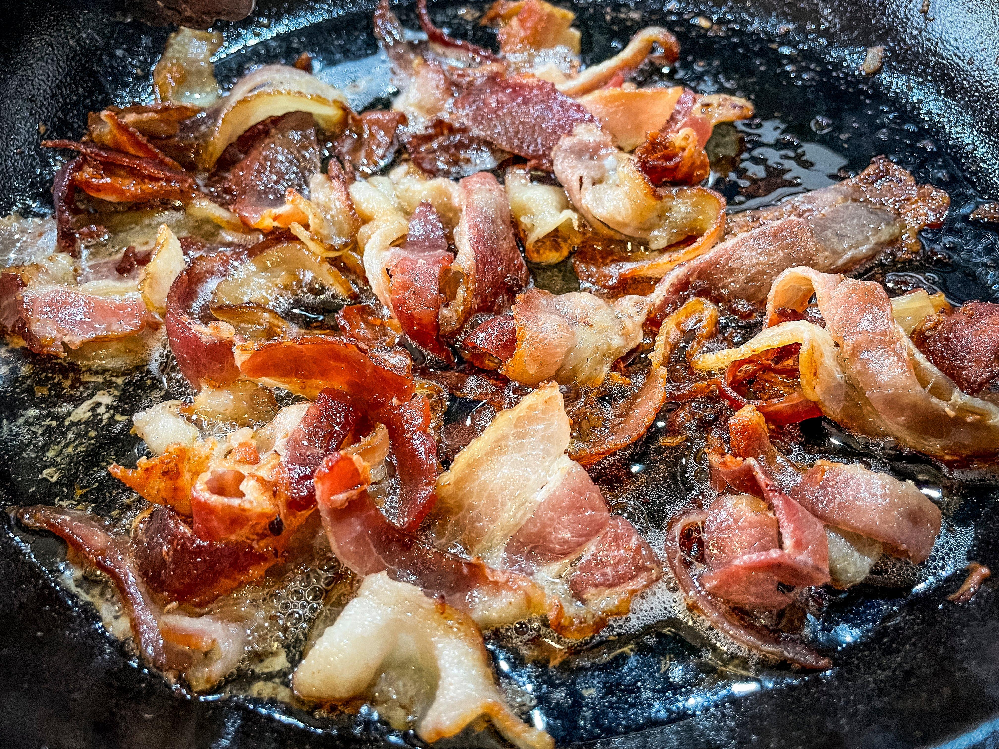 Cooking with Texas company Bacon Up's bacon grease