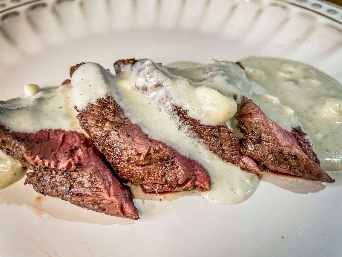 Grilled Elk Tenderloin With Gorgonzola Cream Sauce - Realtree Camo