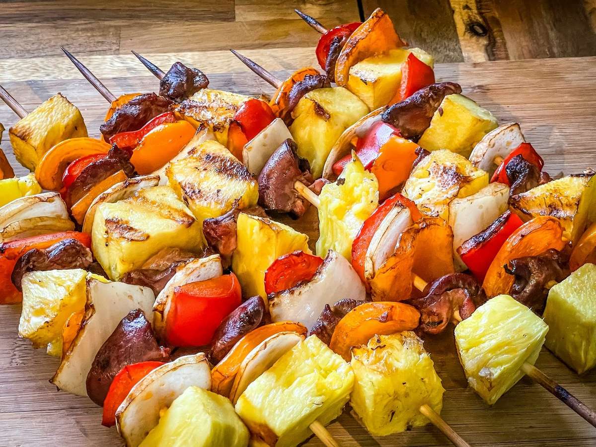 Grilled Hawaiian-Style Dove Kebabs - Realtree Camo