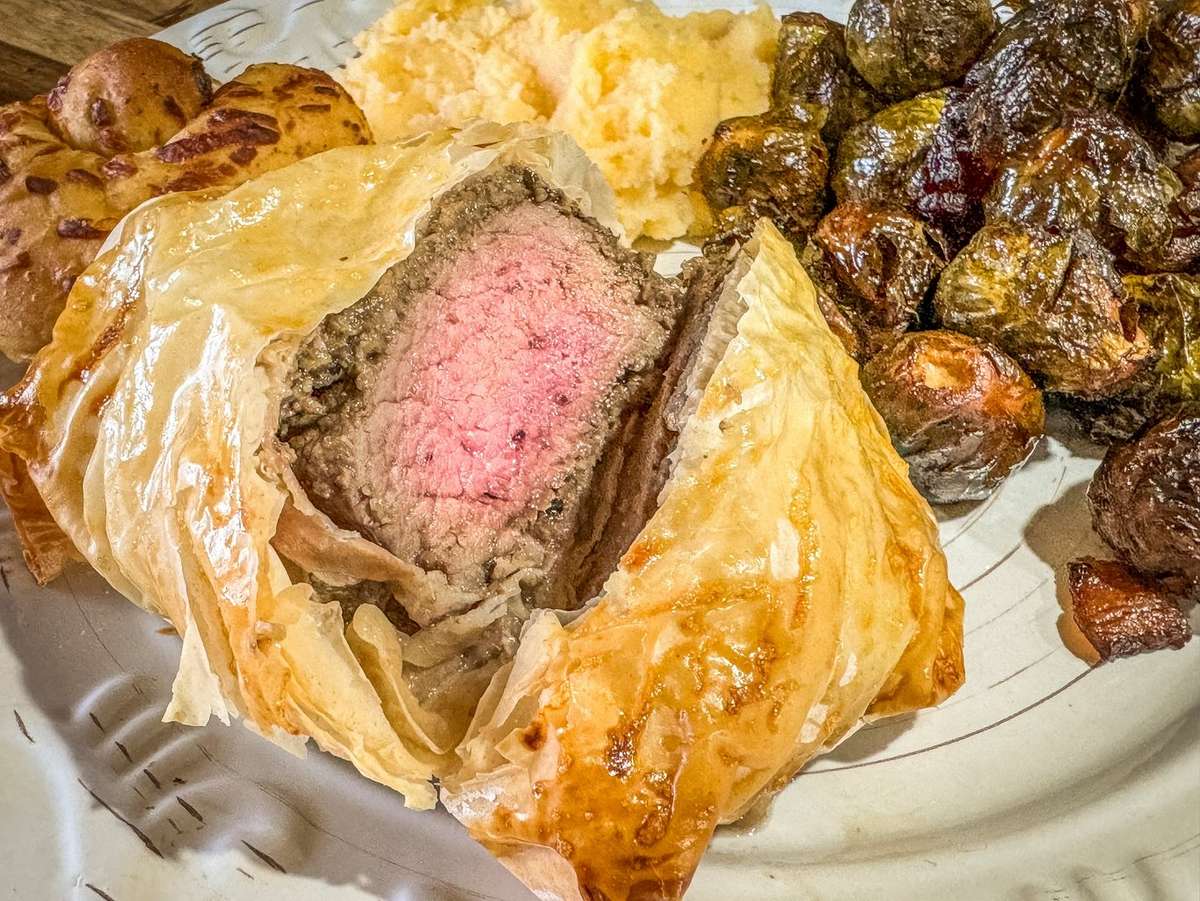 Personal Venison Backstrap Wellingtons - Realtree Camo