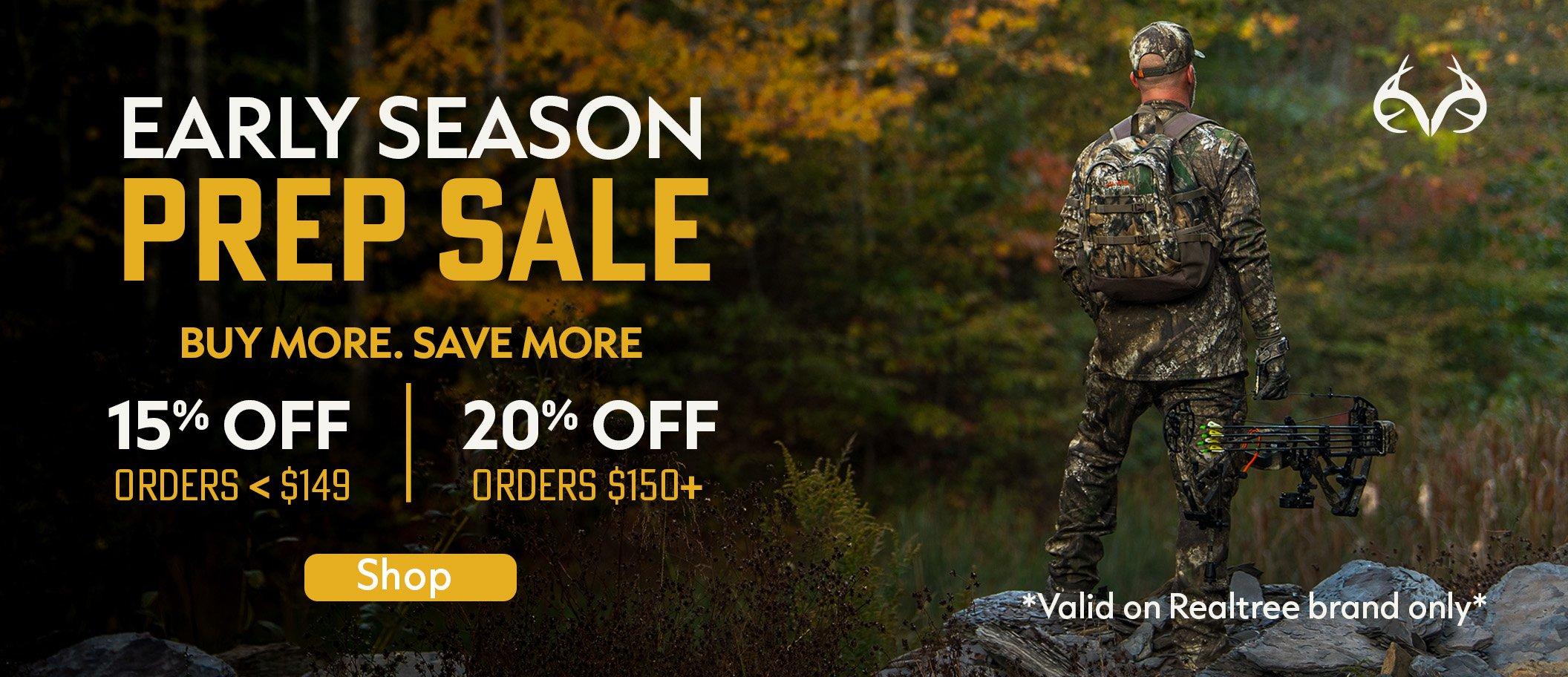 Summer ready gear in camo shop now