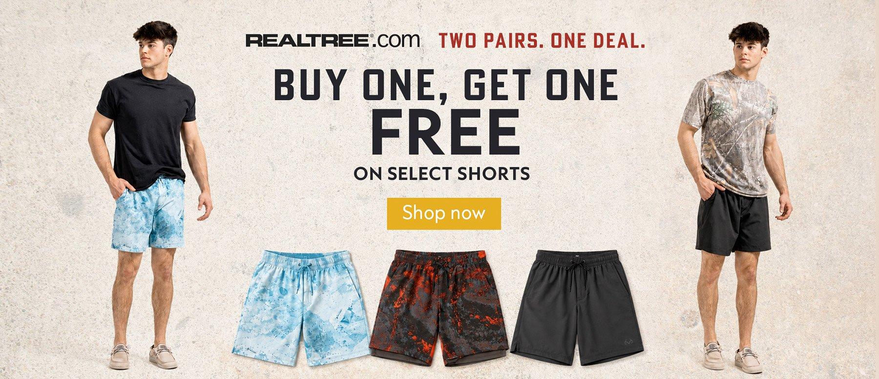 camo shorts with inner liner and pockets