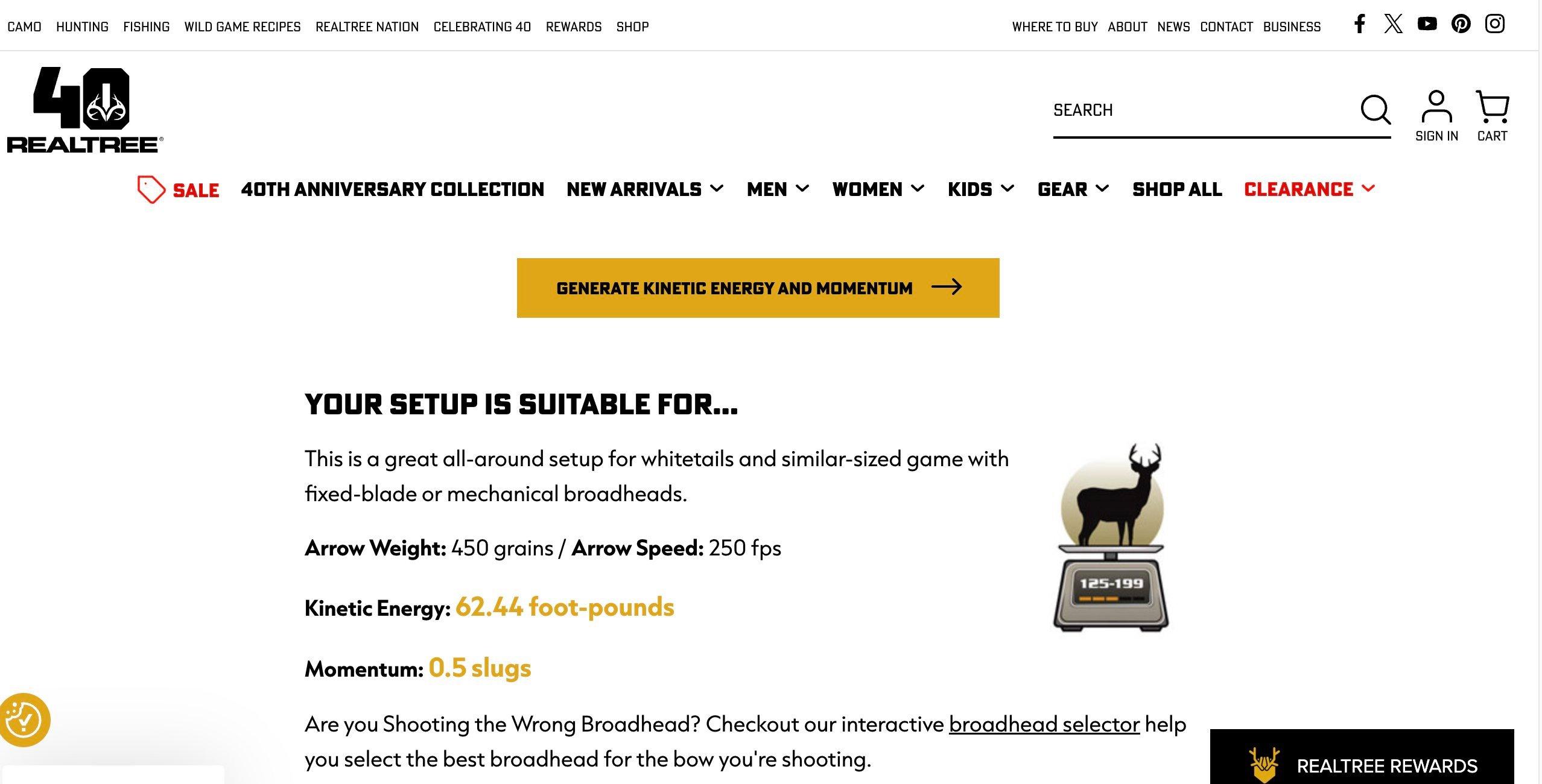 Image: Realtree_KE_Calculator