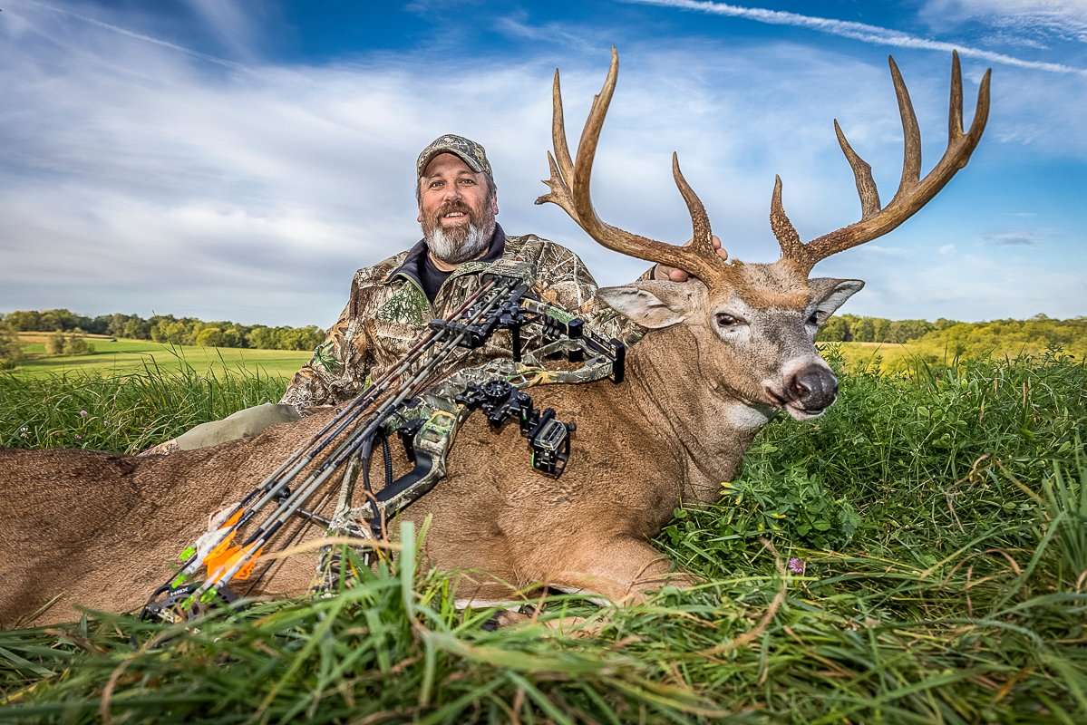 Art Helin's small-property buck is proof you can grow a good one anywhere. Image by Own the Season