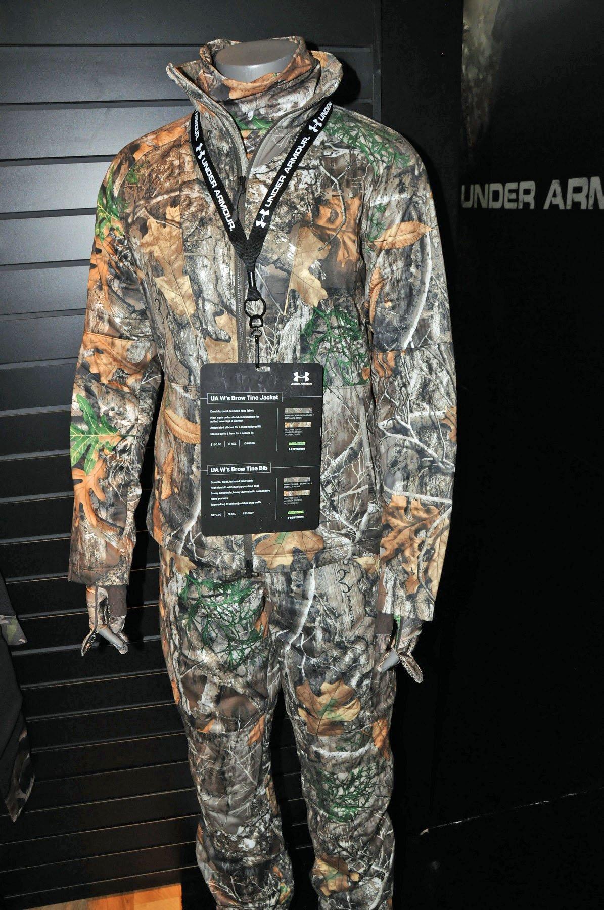 Women's UA Brow Tine Jacket and Bib in Realtree EDGE