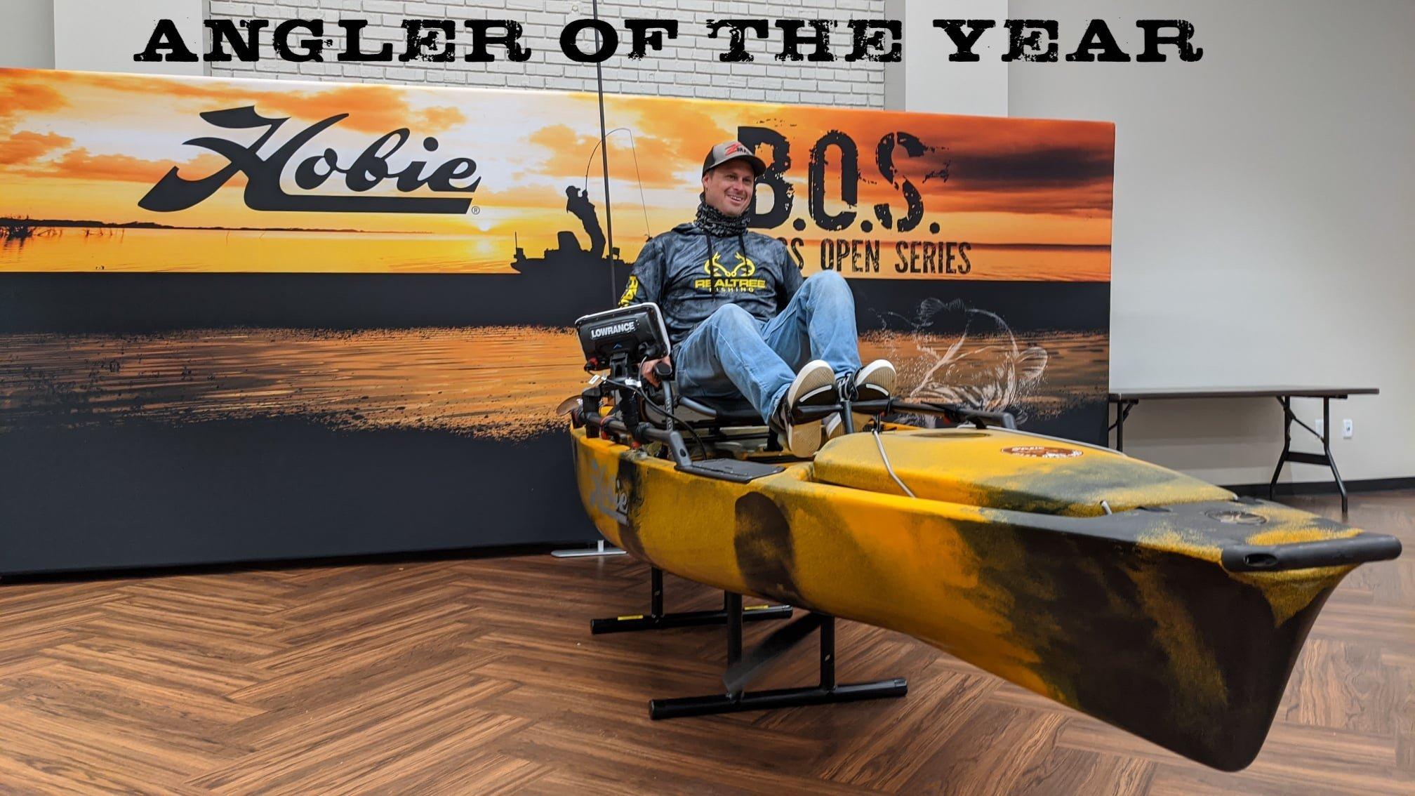 HOBIE B.O.S. Angler of the Year winner Drew Gregory.
