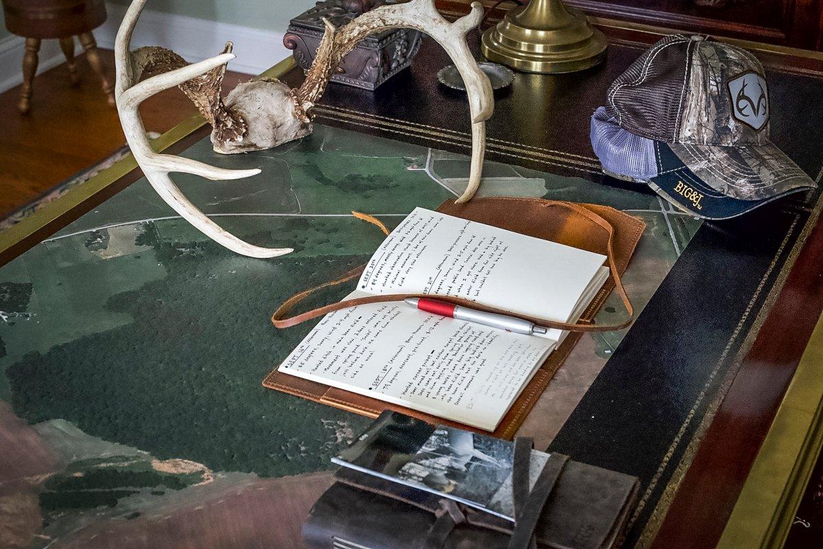 Journals have played a major role in the author's hunting career. They can do the same for you. (John Kirby photo)