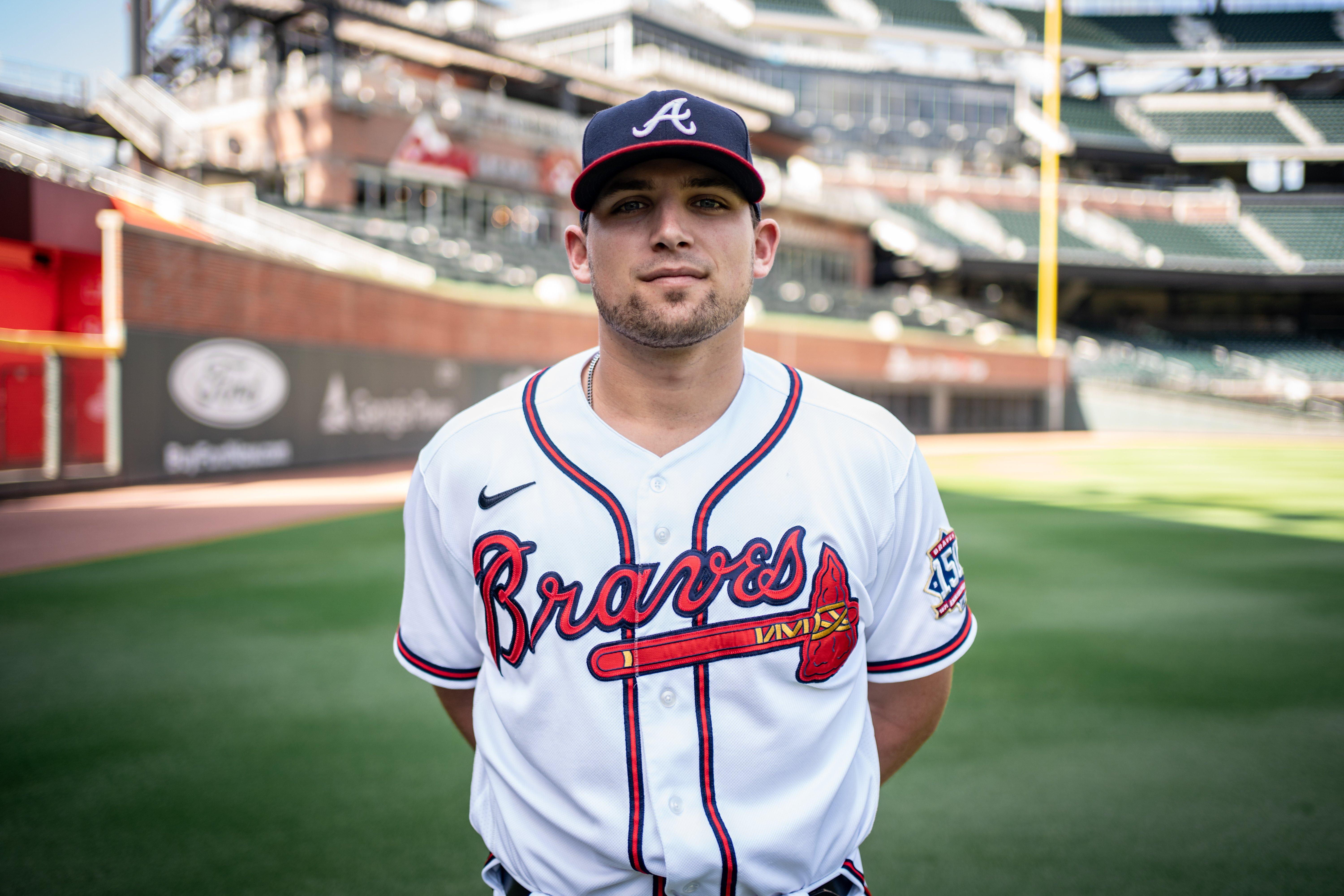 Riley was drafted by the Braves in the first round of the 2015 MLB Draft. 