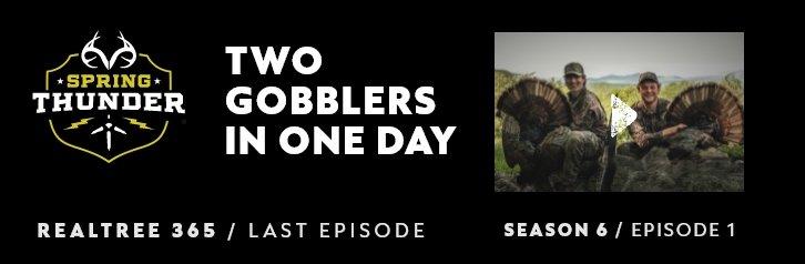 spring thunder two gobblers in one day