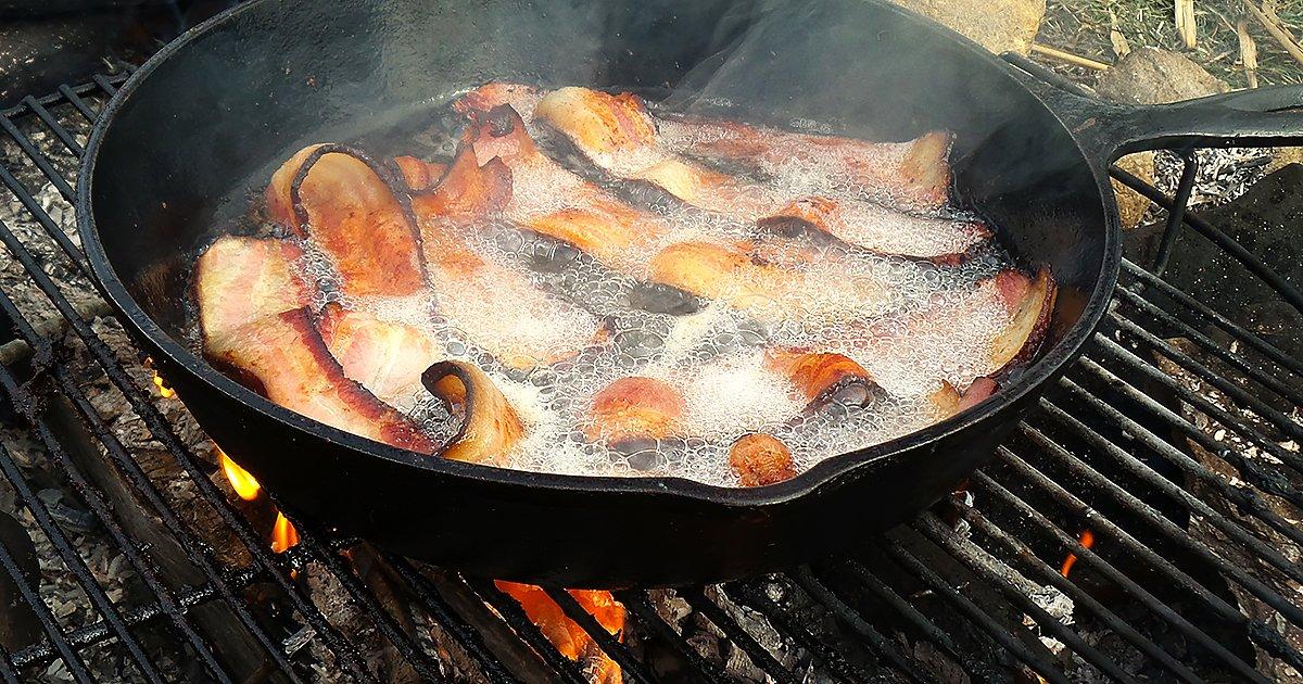 Cook your home-cured bacon just like you do the stuff from the supermarket.