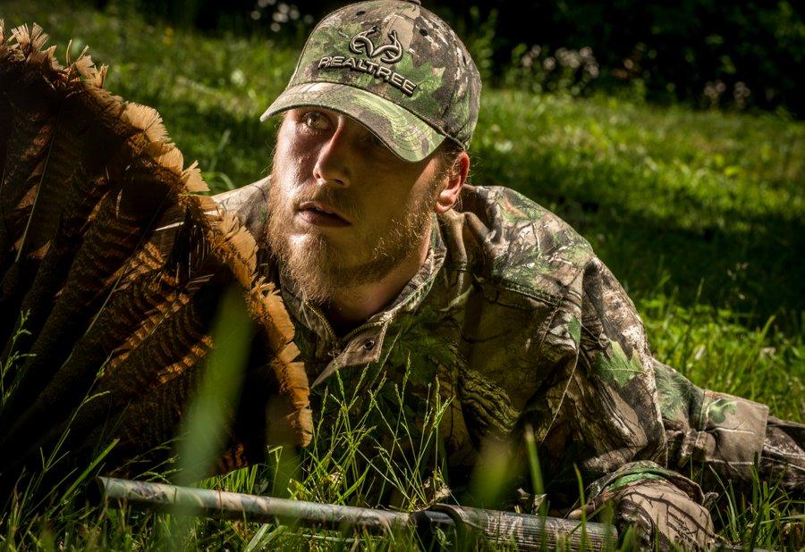 Some hunters love the excitement of fanning turkeys. (Bill Konway photo)